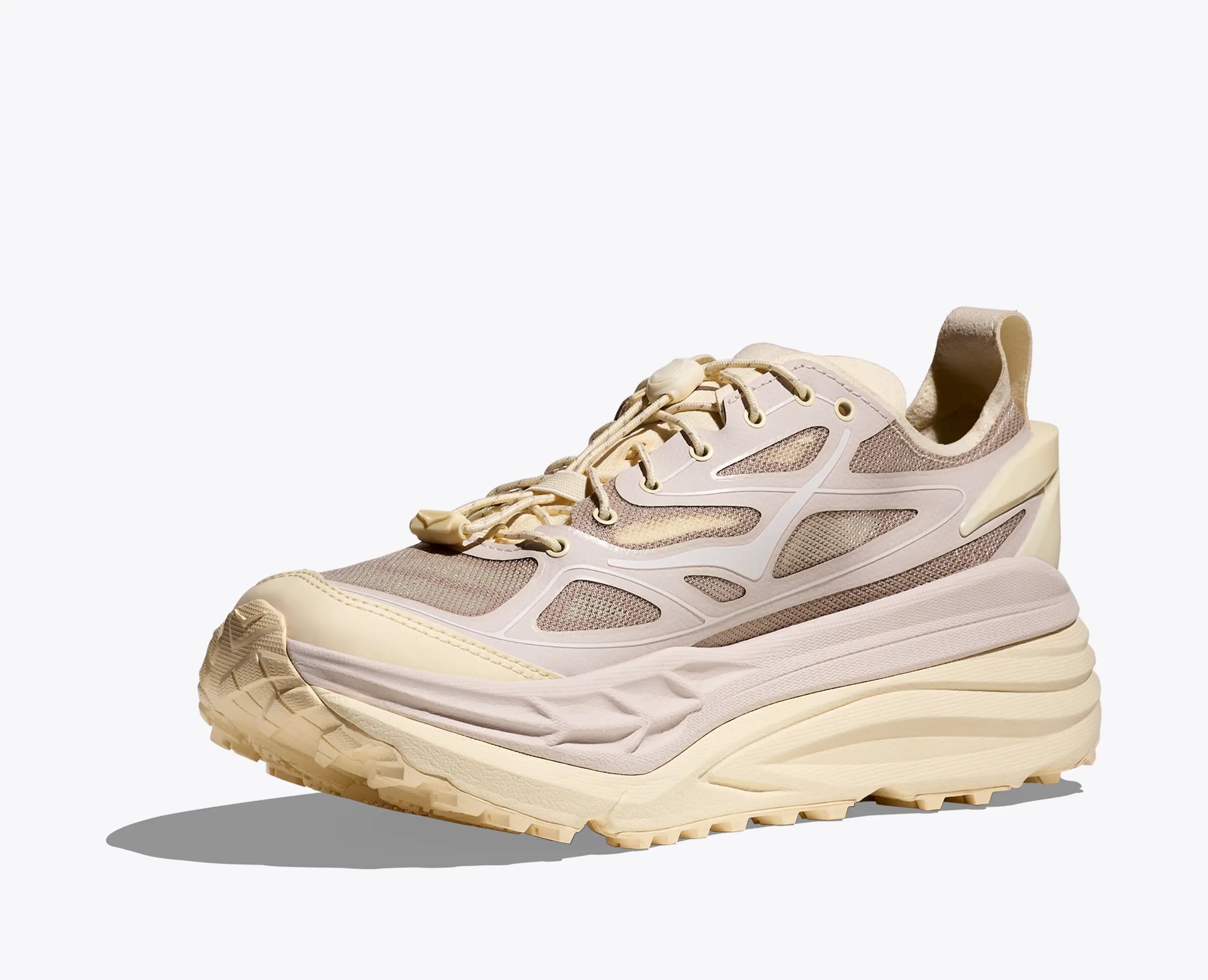 Hoka Stinson One7 Stucco Vintage Yellow
