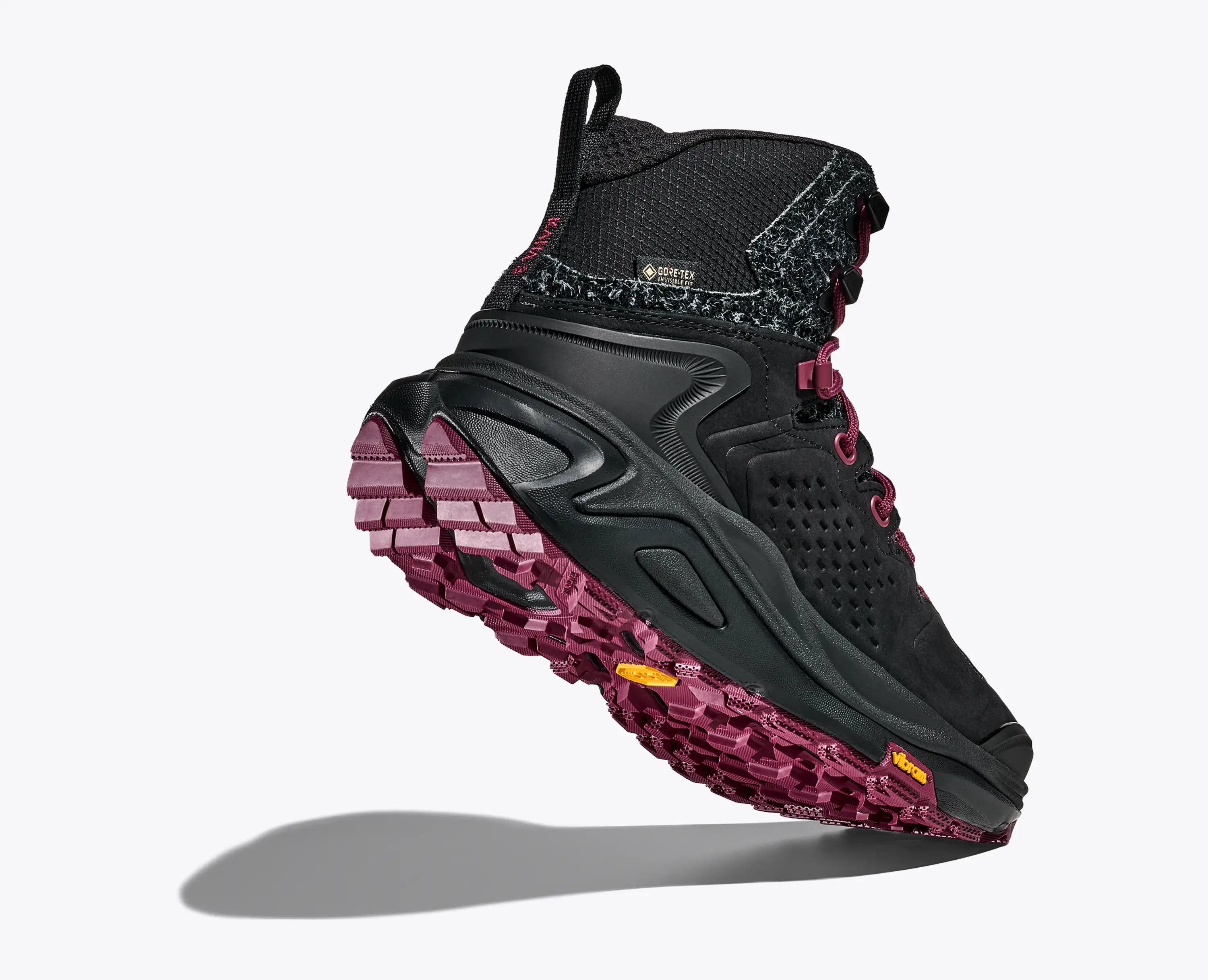 Hoka Elite Terrain System Kaha 3 Gtx Black Stone Fruit