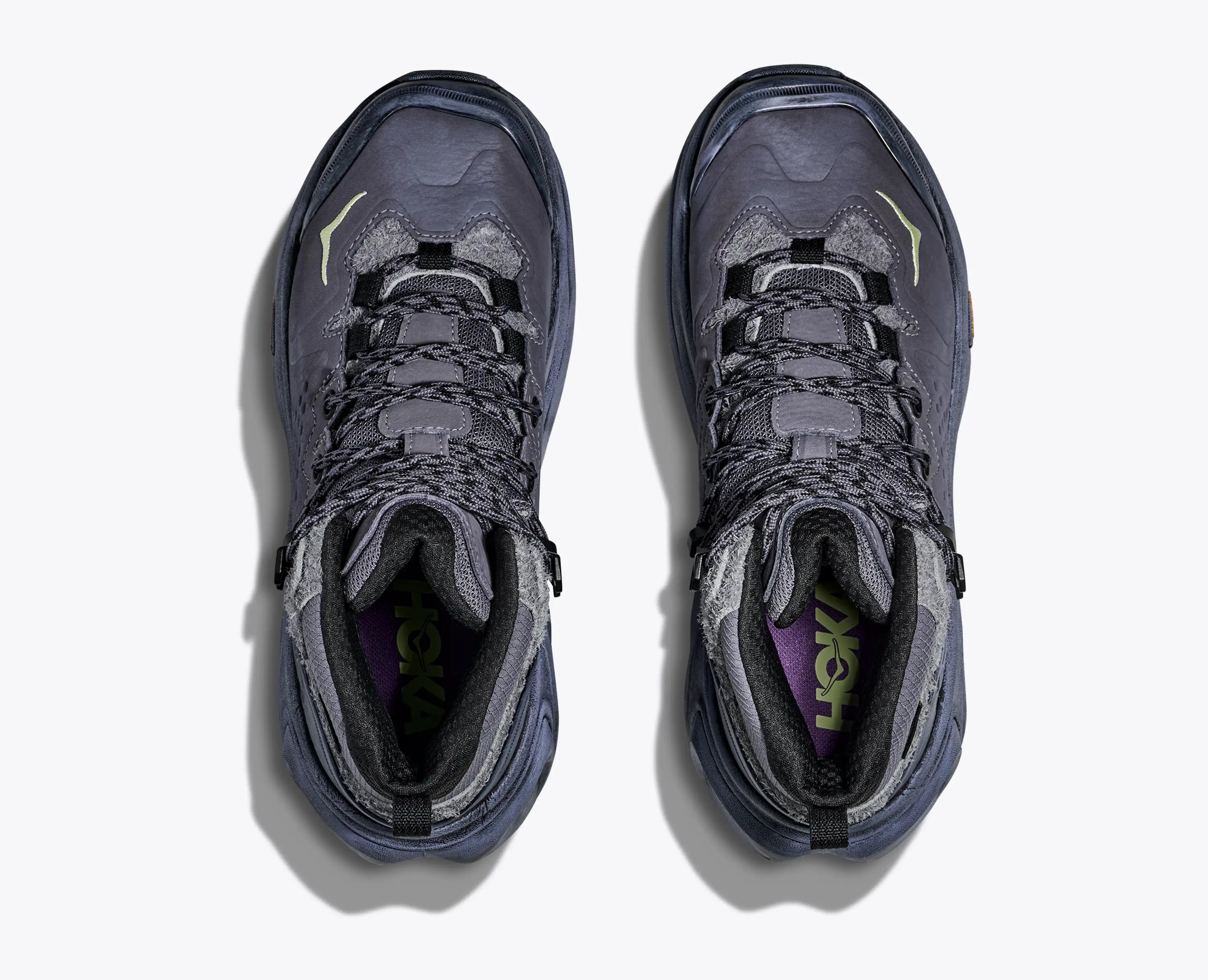 Hoka Elite Terrain System Kaha 3 Gtx Grey Skies Lilac Hydrangea