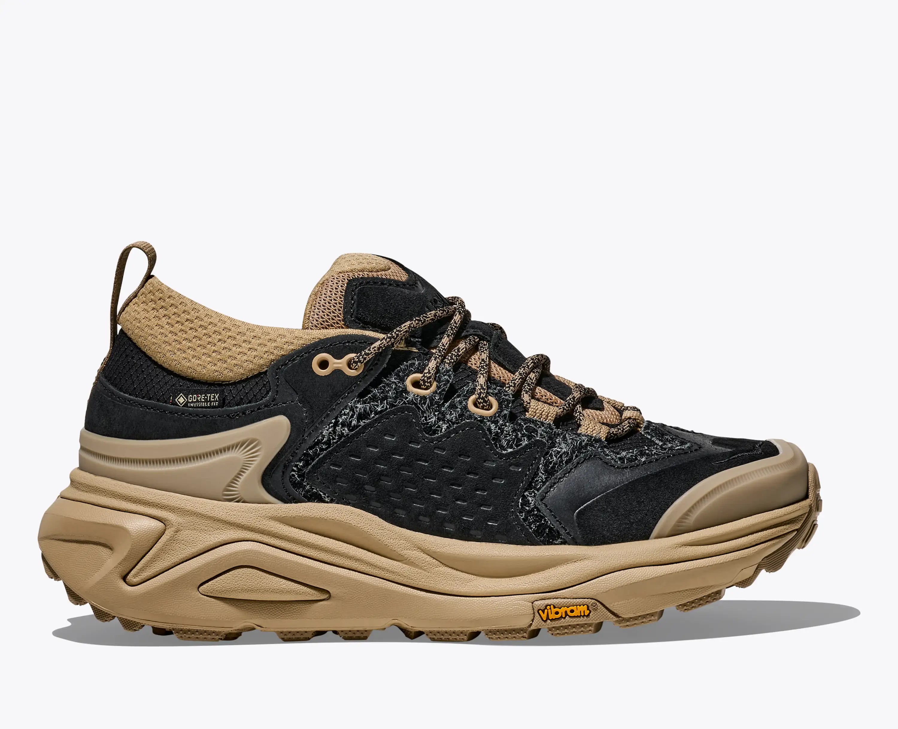 Hoka Elite Terrain System Kaha 3 Low Gtx Black Khaki