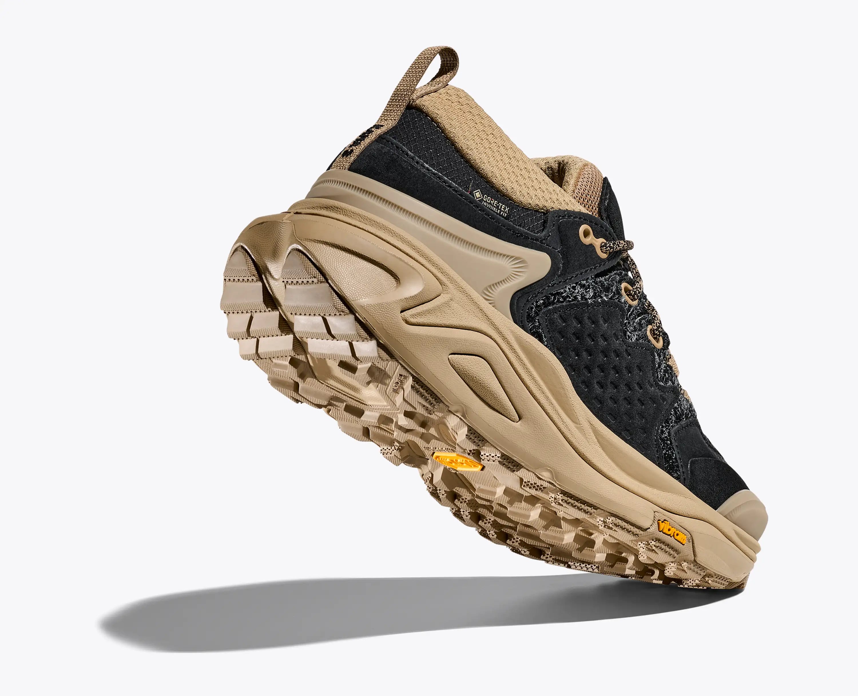 Hoka Elite Terrain System Kaha 3 Low Gtx Black Khaki