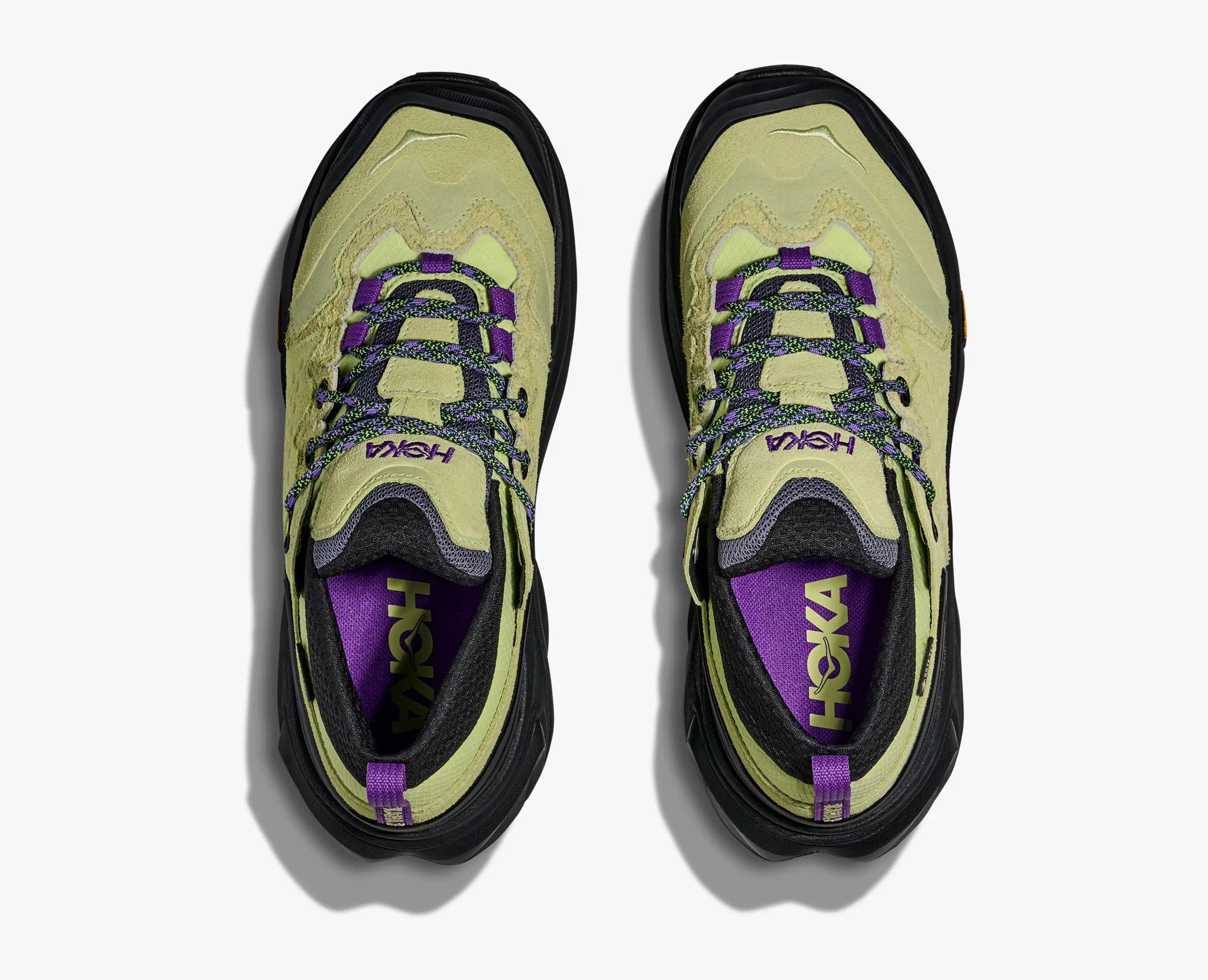 Hoka Elite Terrain System Kaha 3 Low Gtx Honeydew Black