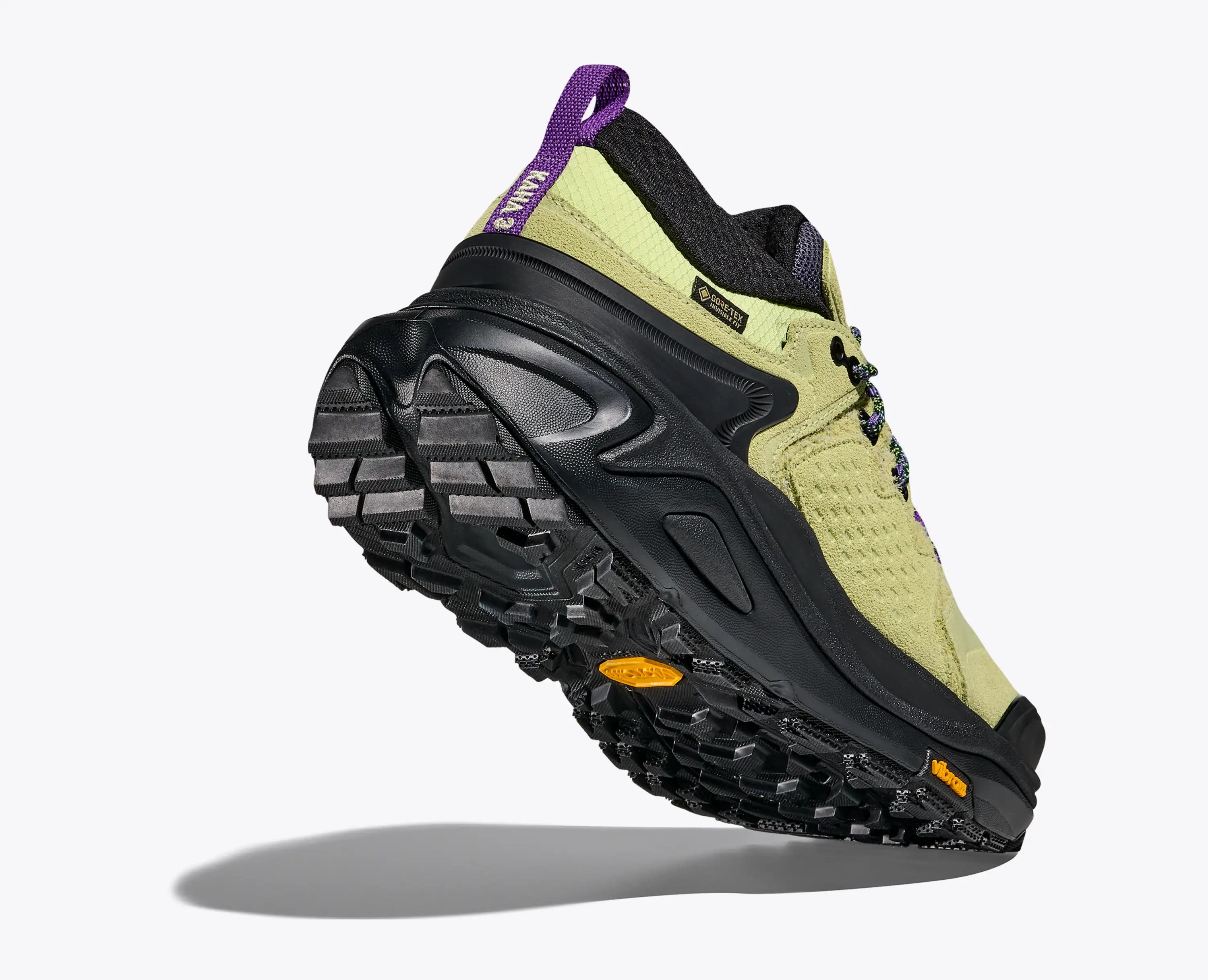 Hoka Elite Terrain System Kaha 3 Low Gtx Honeydew Black