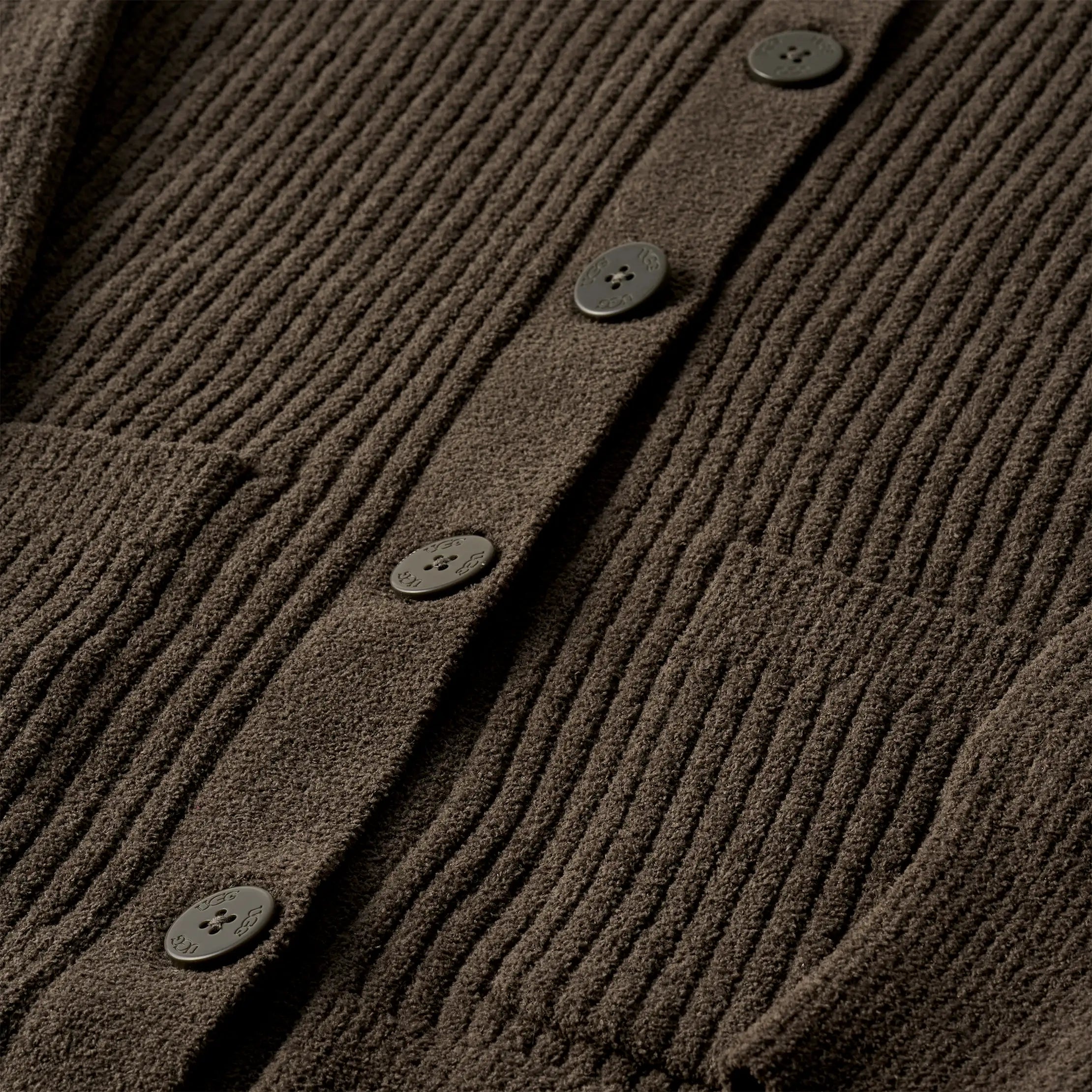 Ugg Junipher Cardigan Lite Dense Smoke