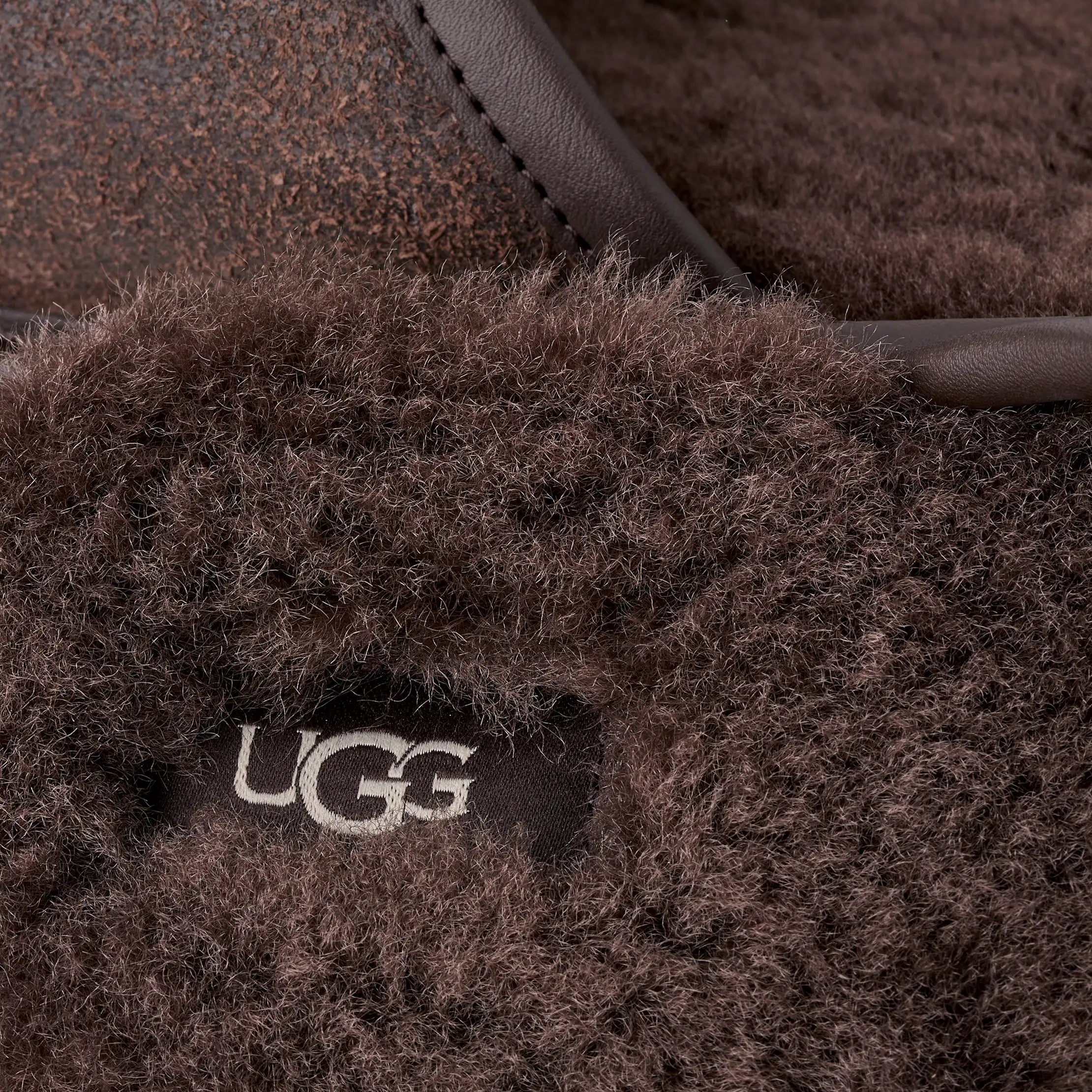 Ugg Scuff Leather Distressed Dusted Cocoa