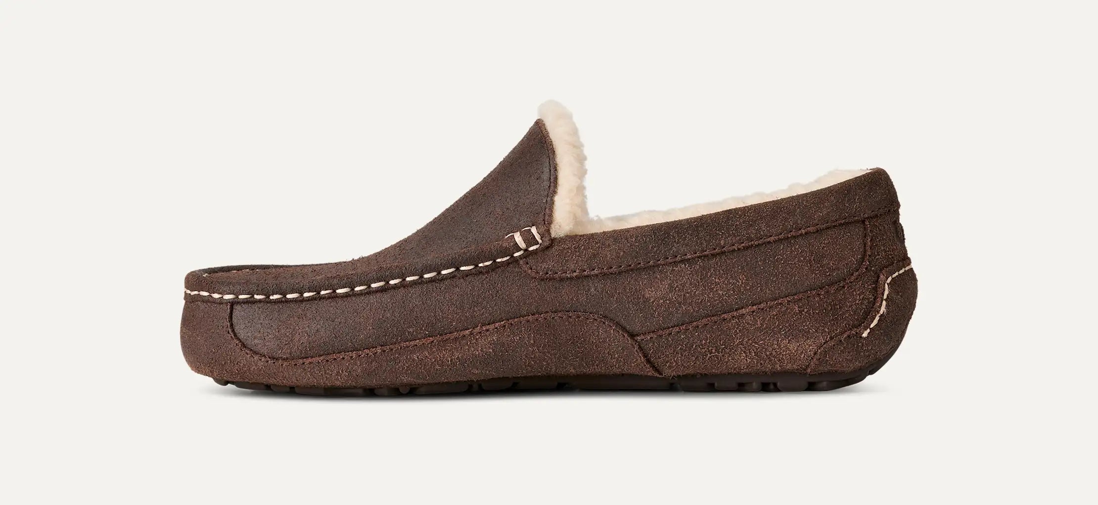 Ugg Ascot Leather Distressed Dusted Cocoa