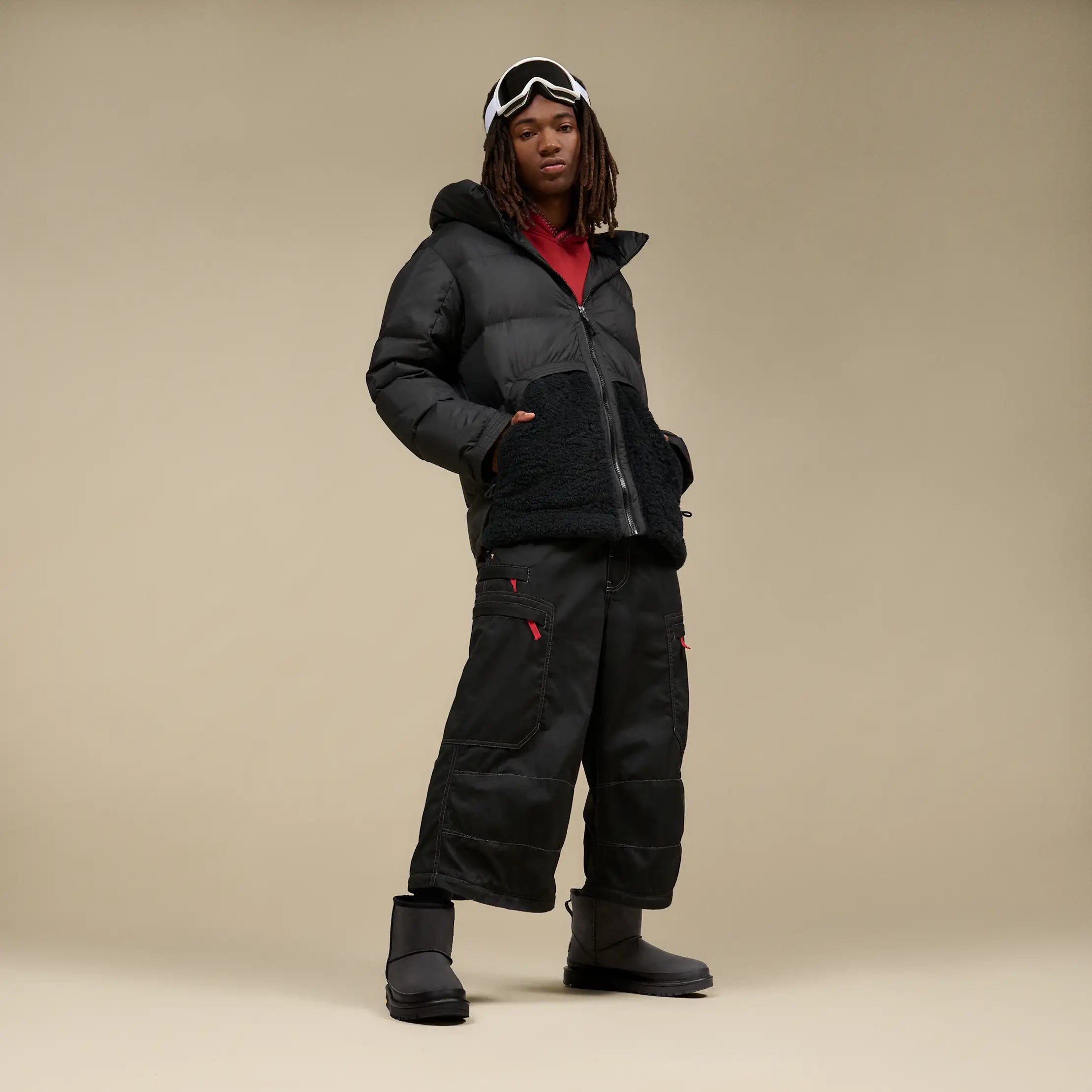 Ugg Metropeak Down Puffer Jacket Black