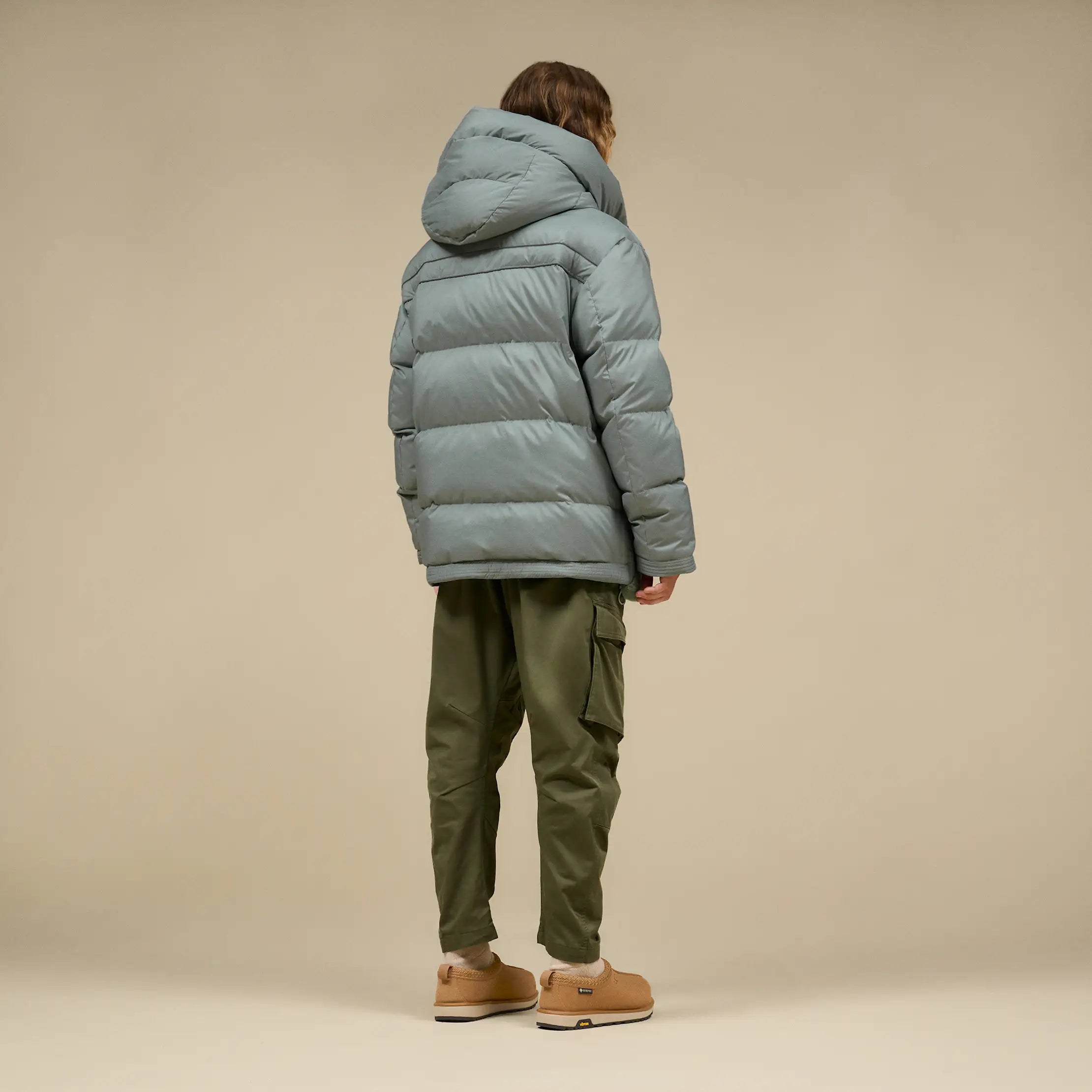 Ugg Metropeak Down Puffer Jacket Grey Mist