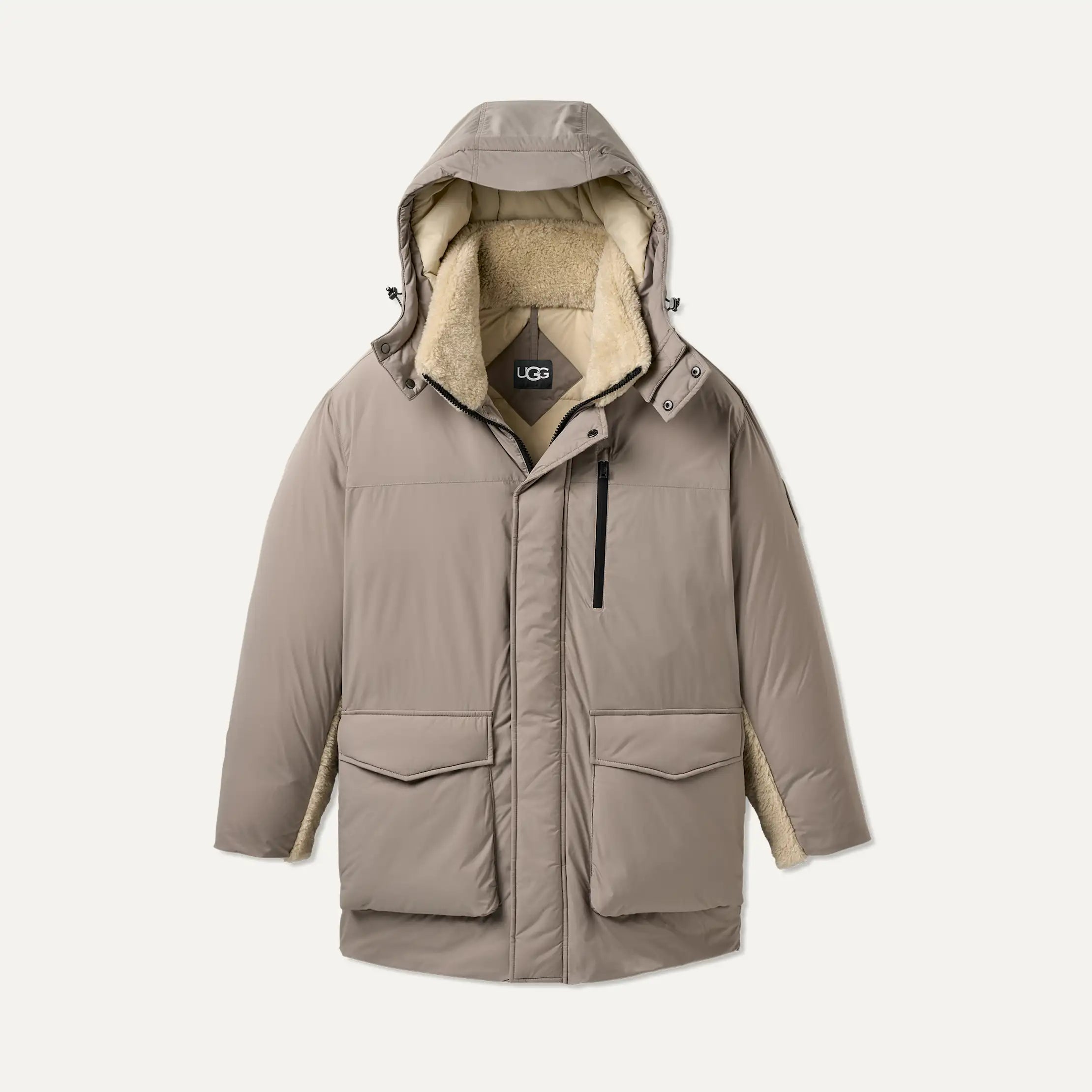 Ugg Eamon Down Parka Cobble Grey