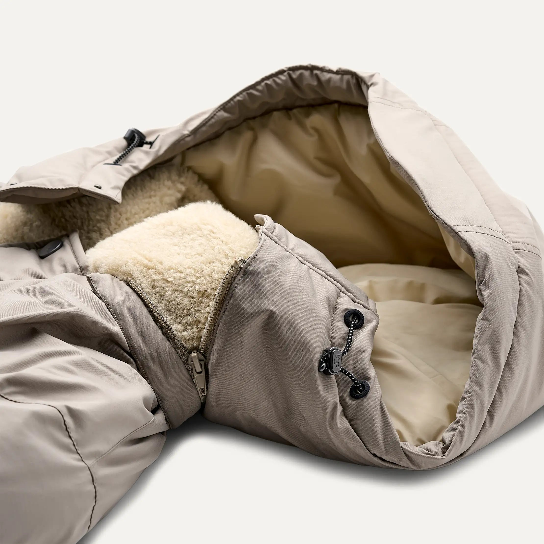 Ugg Eamon Down Parka Cobble Grey