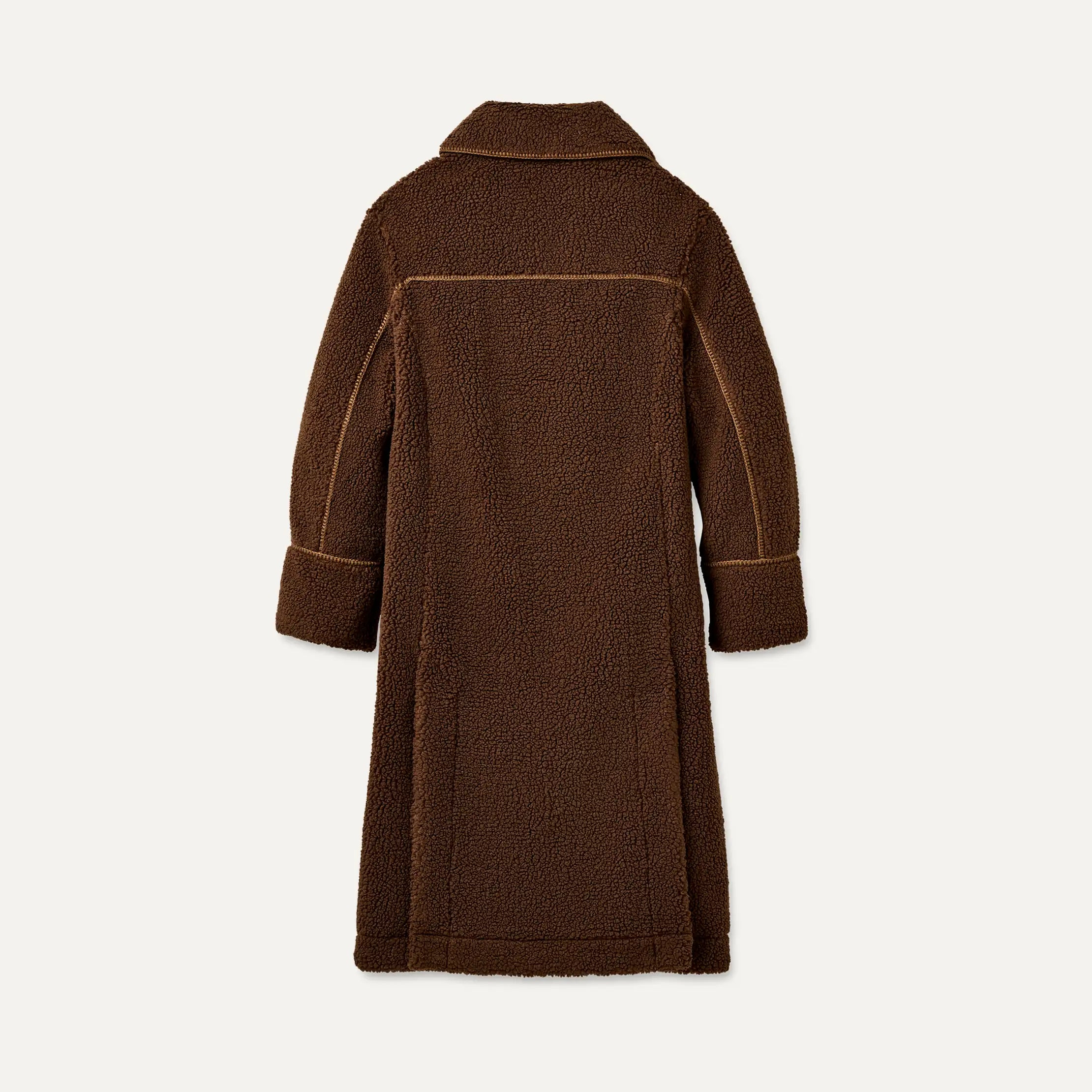 Ugg Sema Uggfluff Coat Deep Nutmeg
