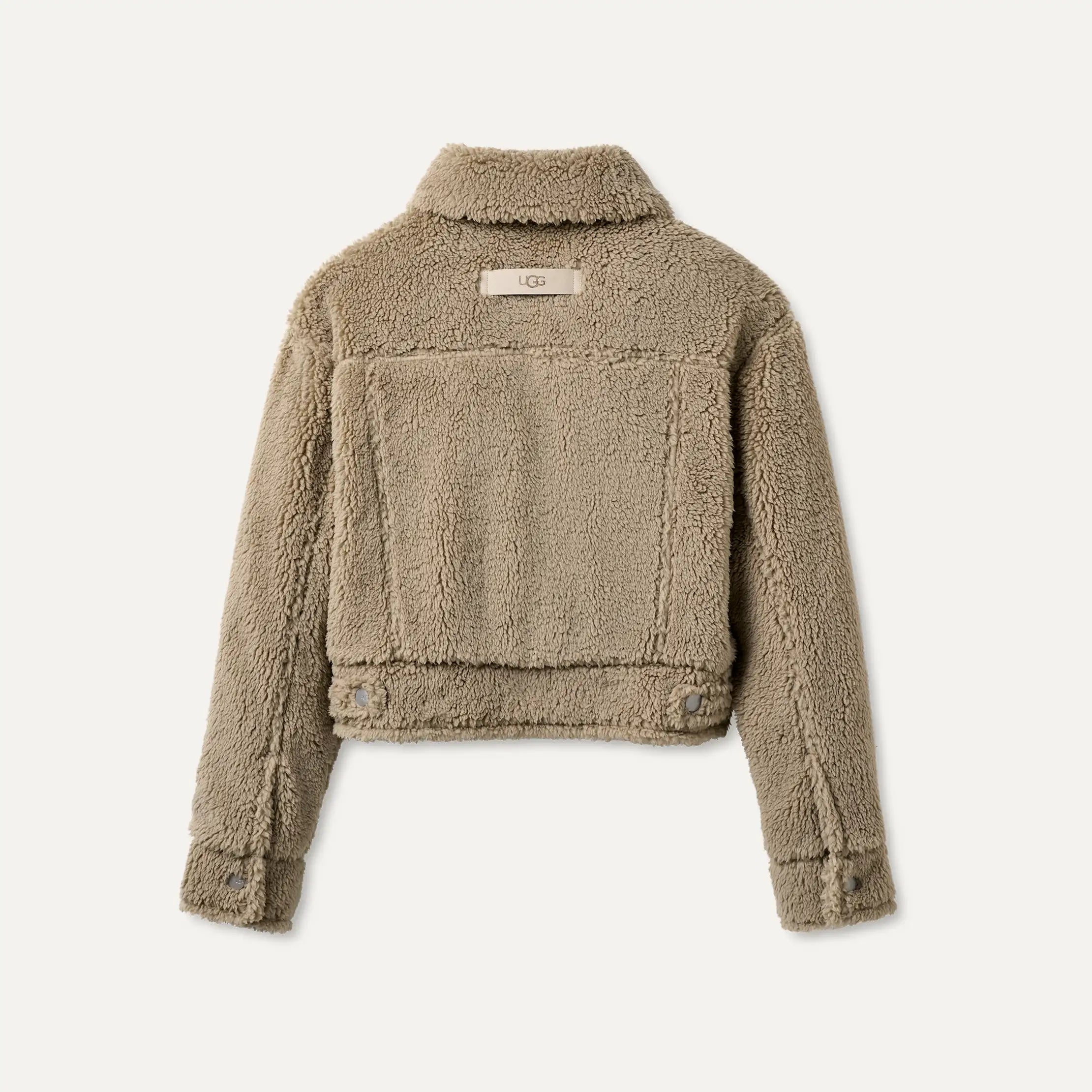 Ugg Frankie Short Trucker Jacket Cobble Grey