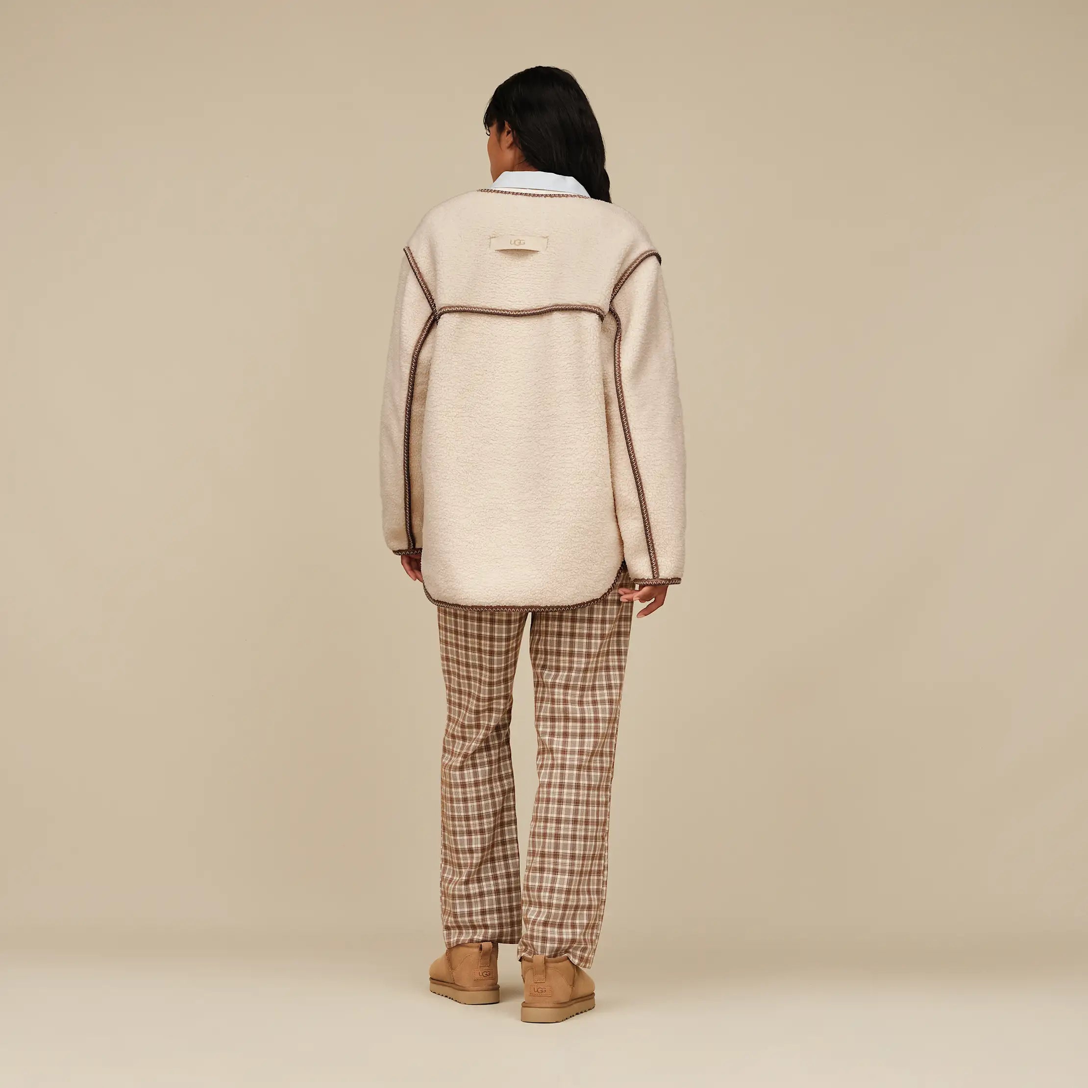 Ugg Emmersyn Uggbraid Jacket Cream