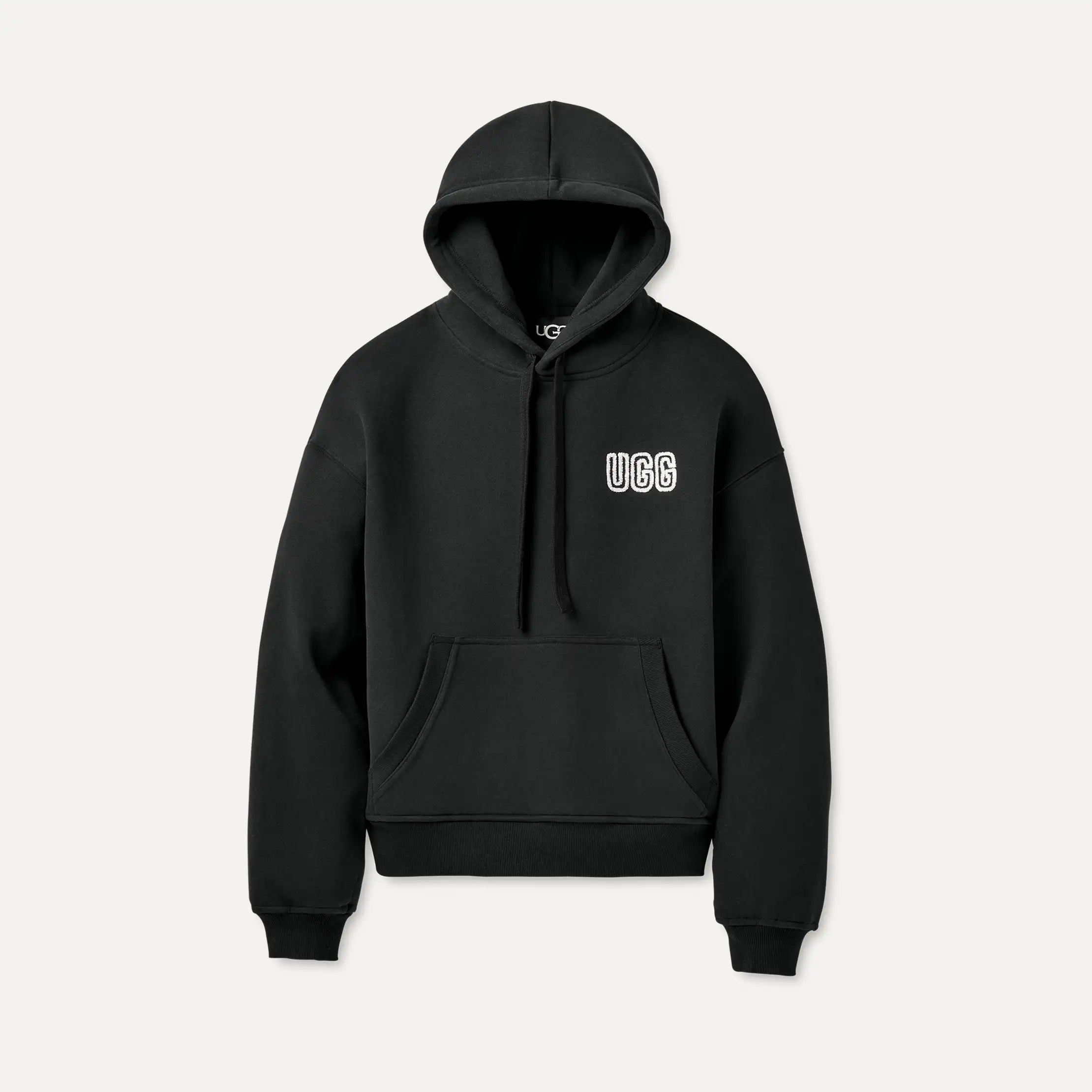 Ugg Ugg Logo Hoodie Black
