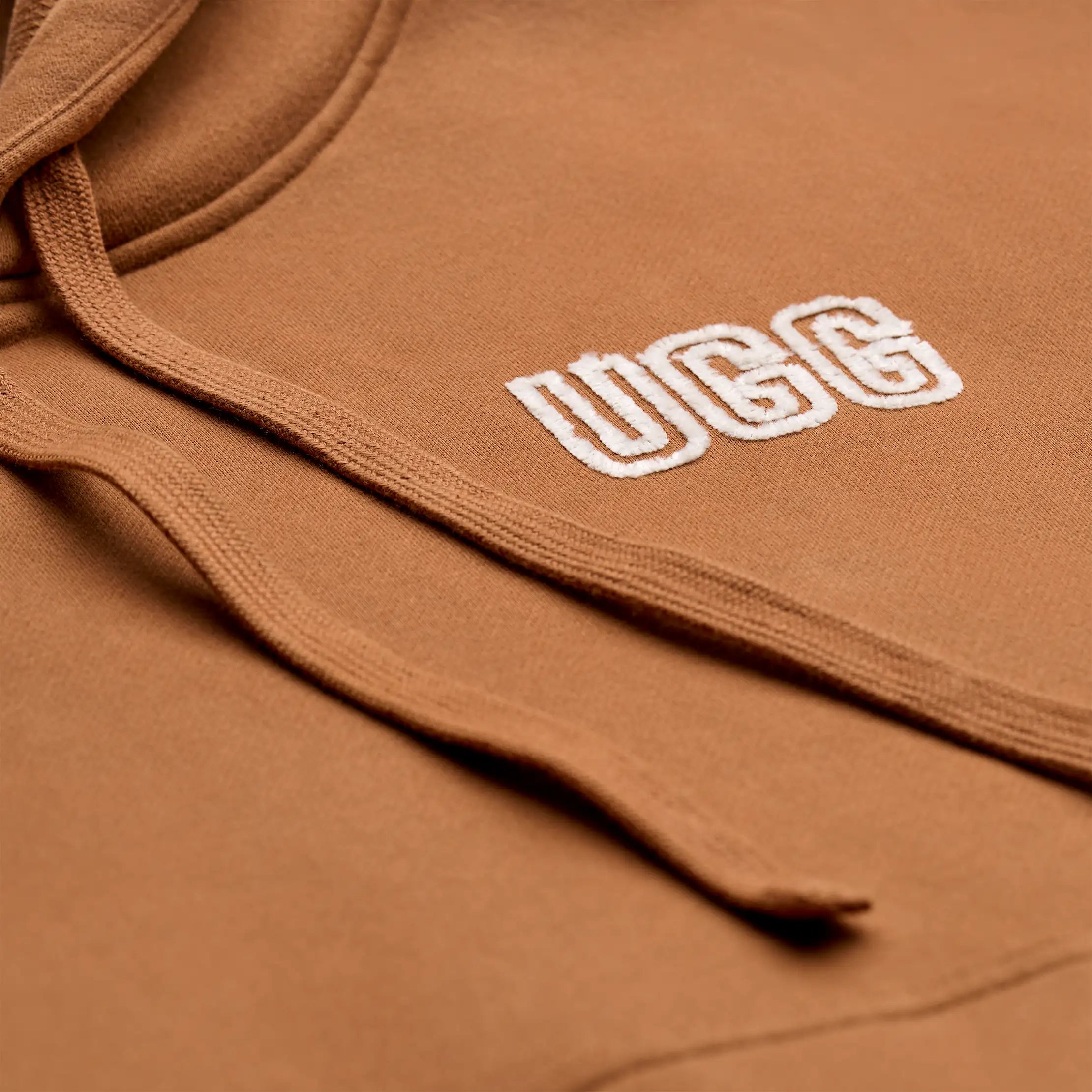 Ugg Ugg Logo Hoodie Chestnut