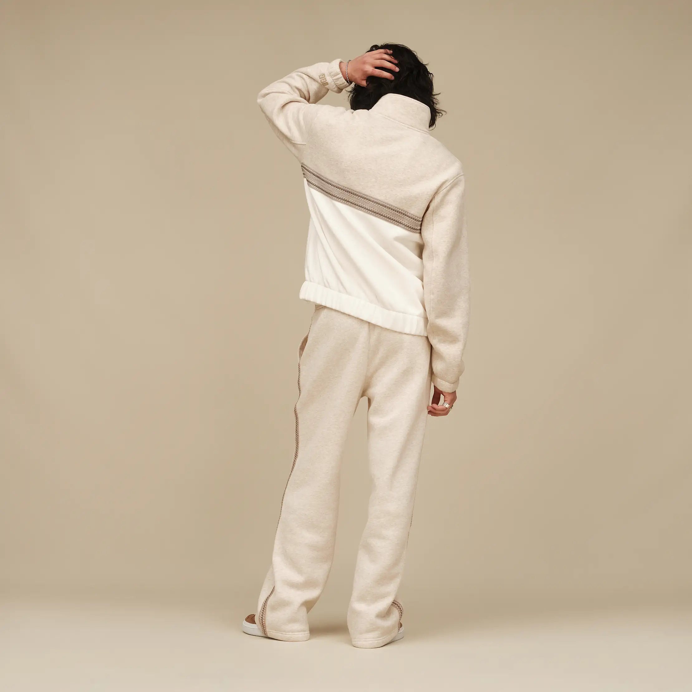 Ugg Tasman Track Jacket Caribou Heather