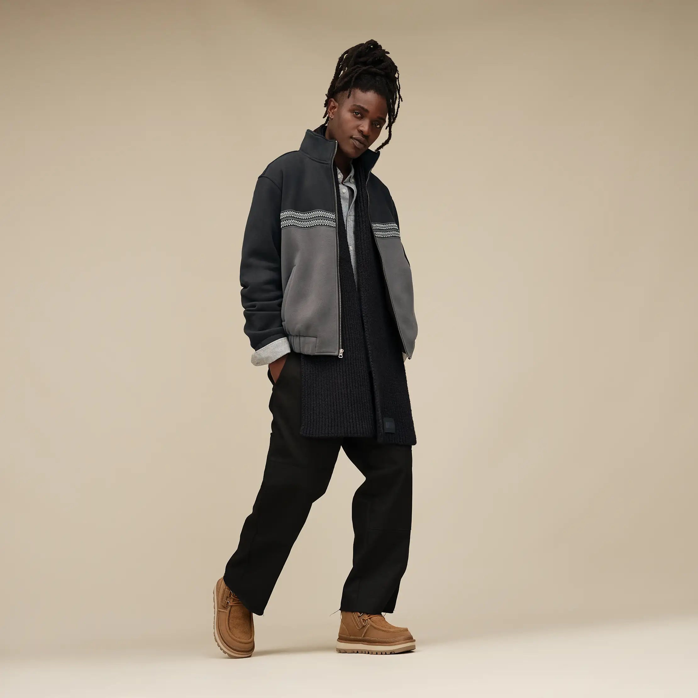 Ugg Tasman Track Jacket Tar