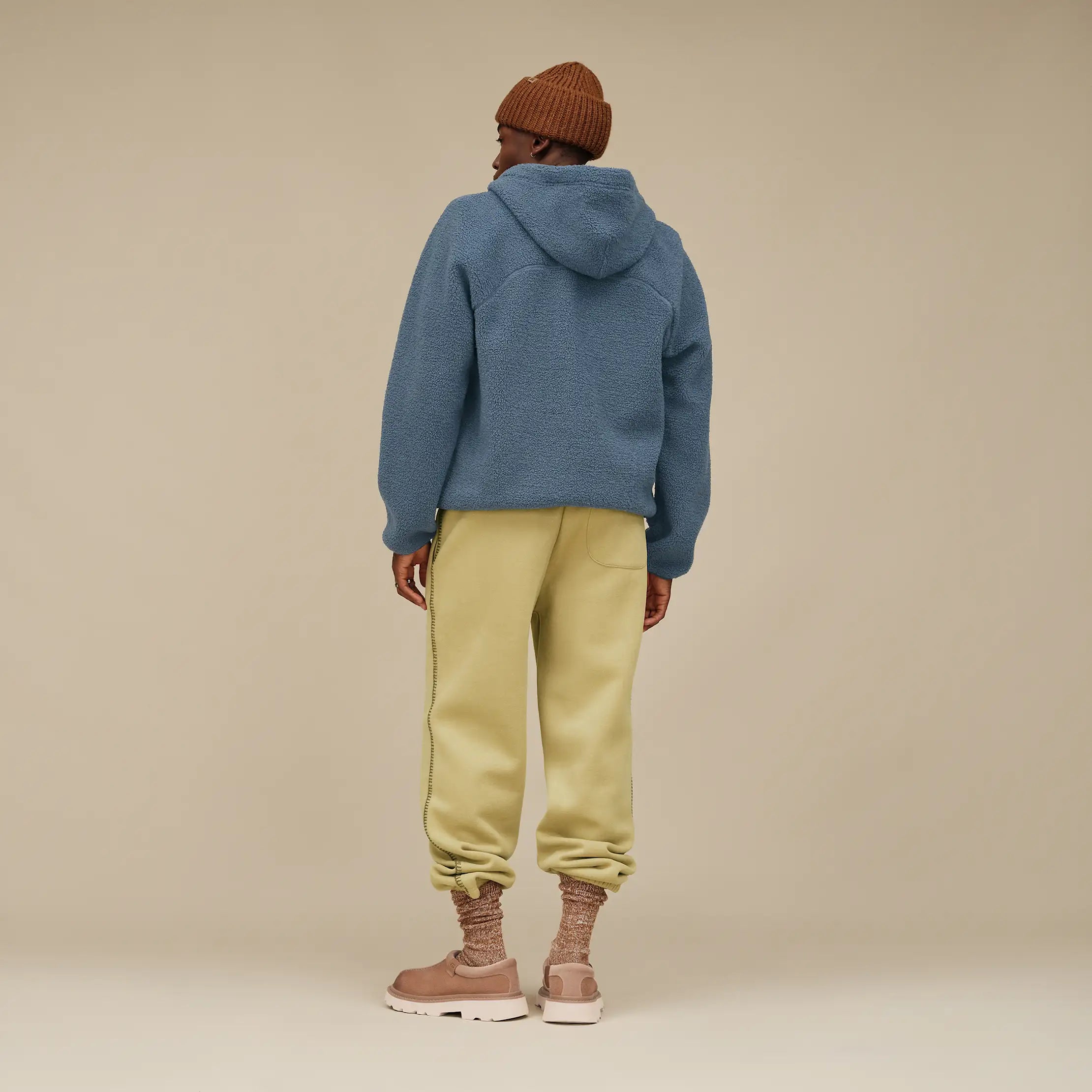 Ugg Uggbraid Full Zip Hoodie Dark Wave