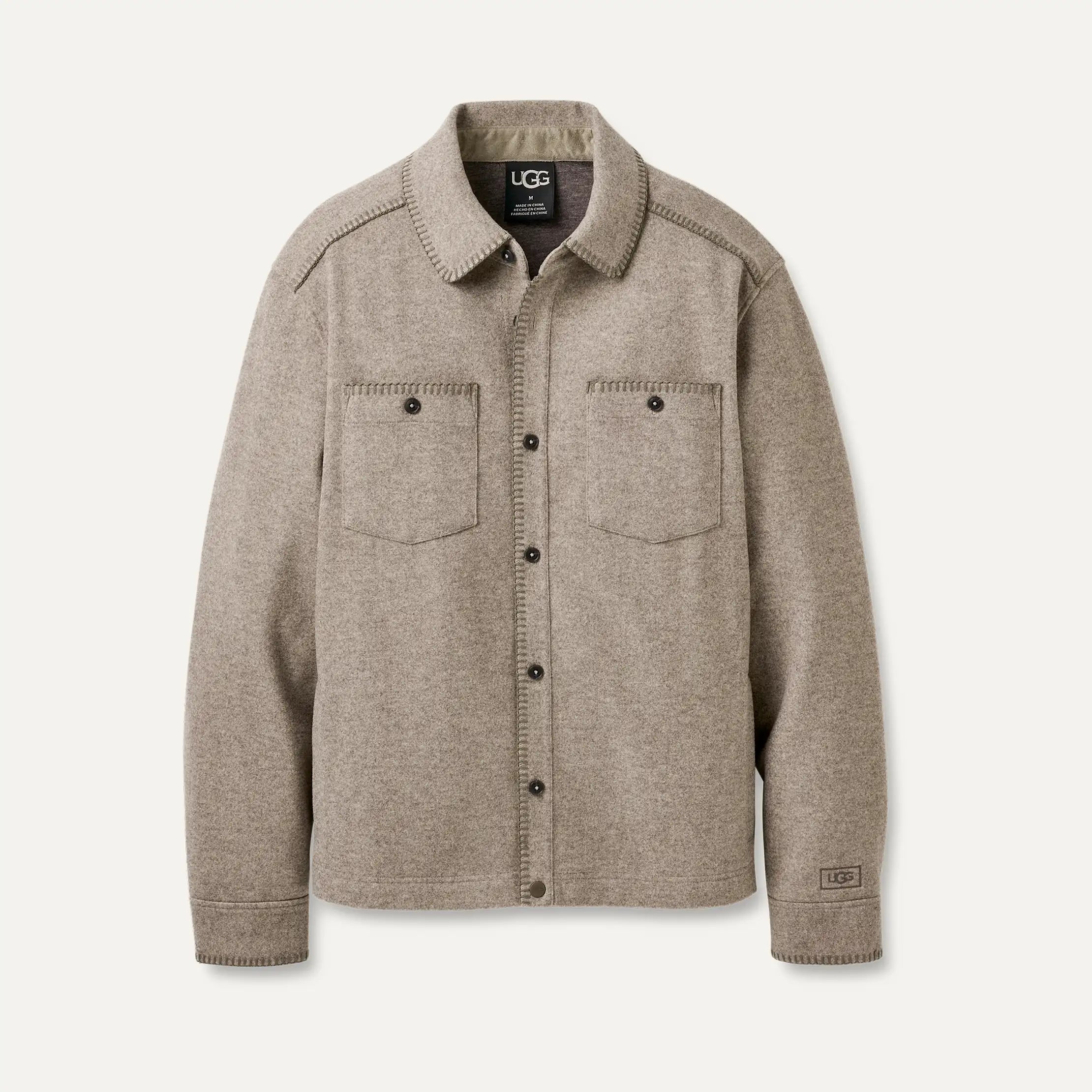 Ugg Caelum Shirt Jacket Grey Heather