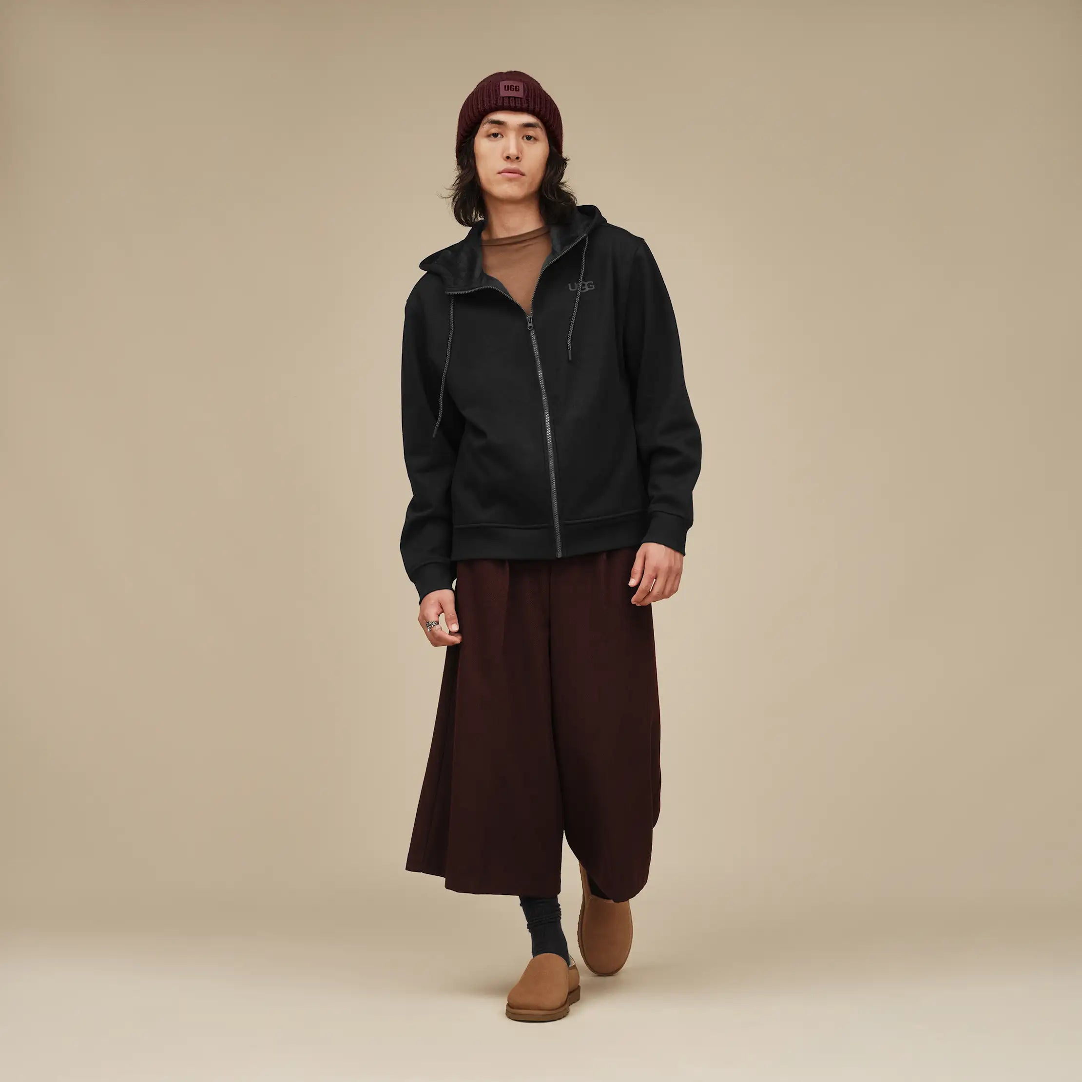 Ugg Shiloh Full Zip Hoodie Black