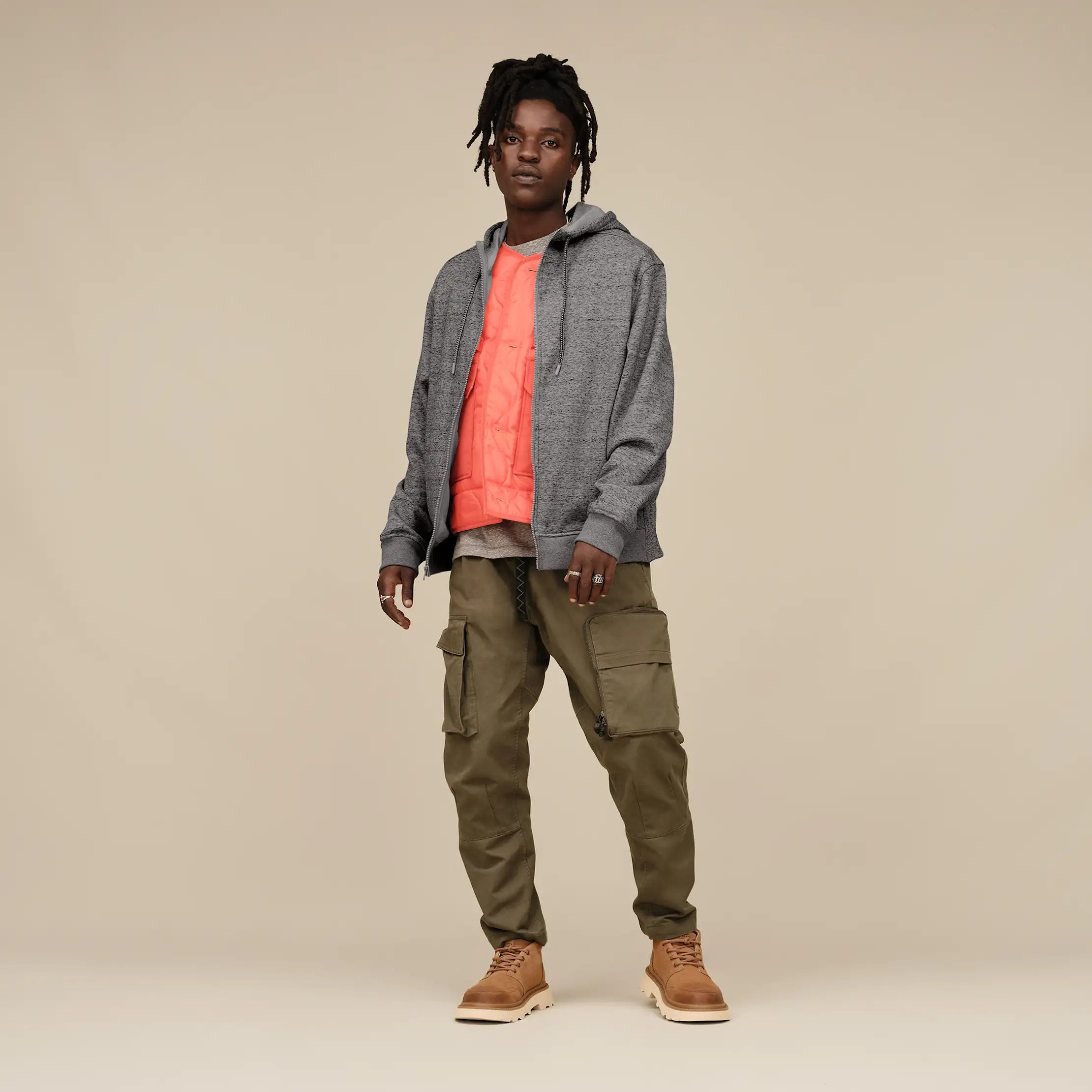 Ugg Shiloh Full Zip Hoodie Grey Heather