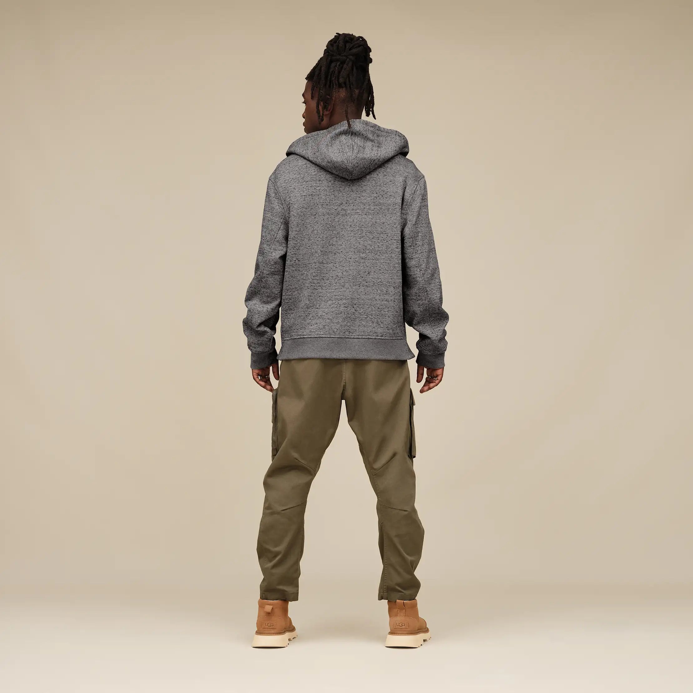 Ugg Shiloh Full Zip Hoodie Grey Heather