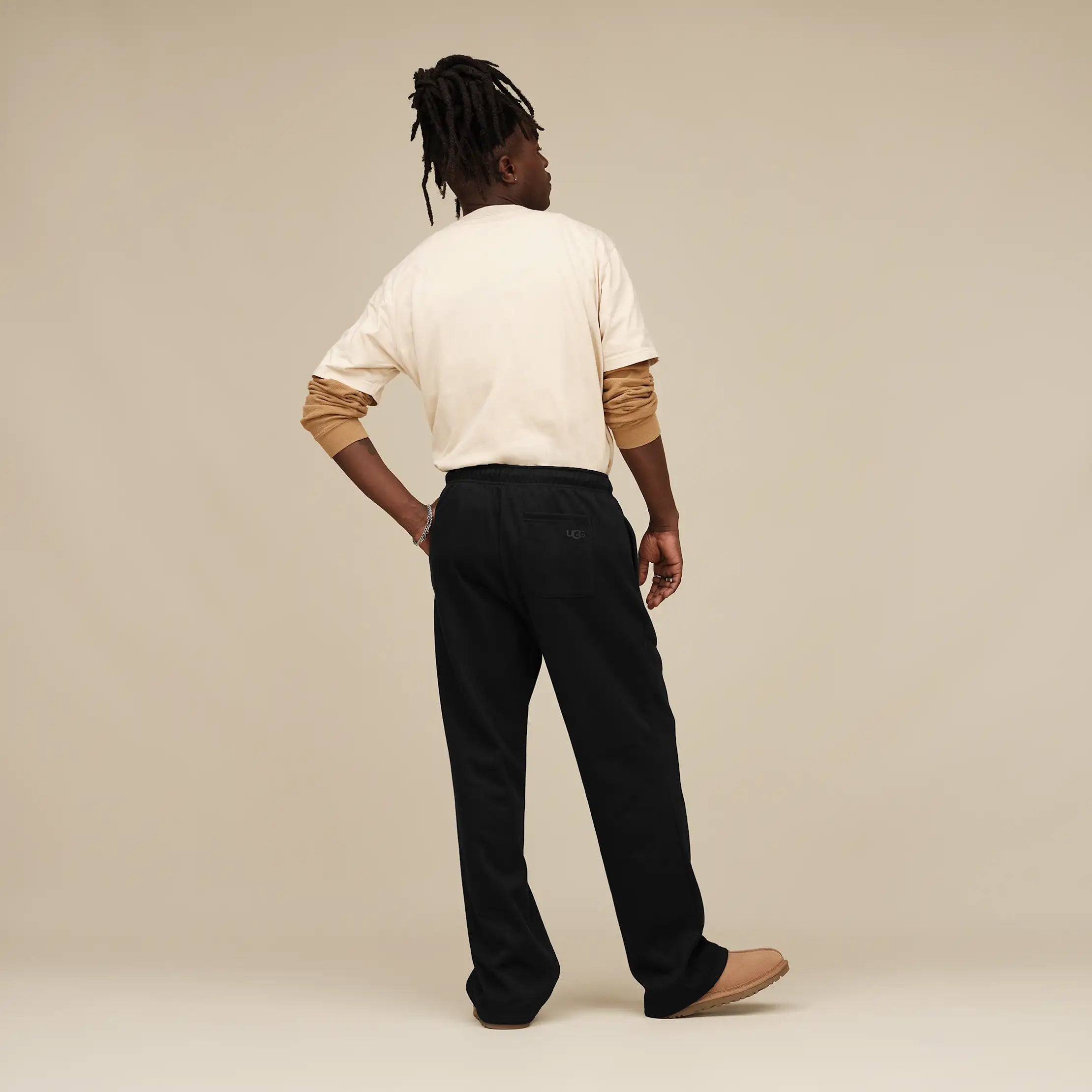 Ugg Sylvan Straight Leg Pant Black