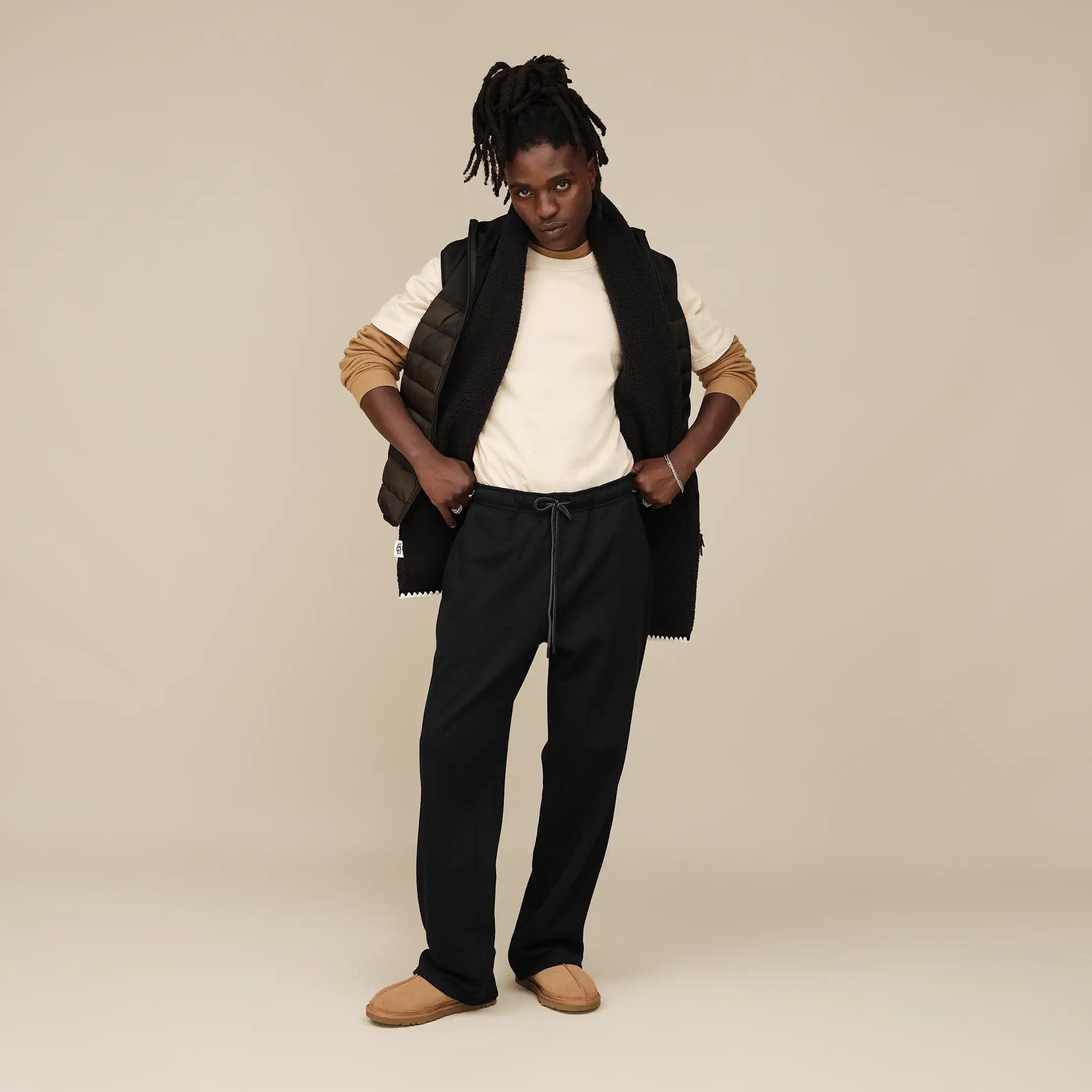 Ugg Sylvan Straight Leg Pant Black