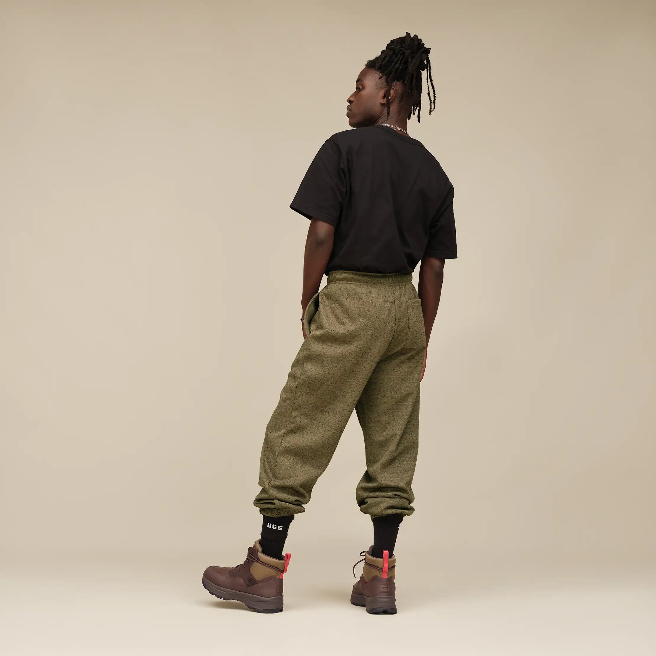 Ugg Xander Jogger Burnt Olive Heather