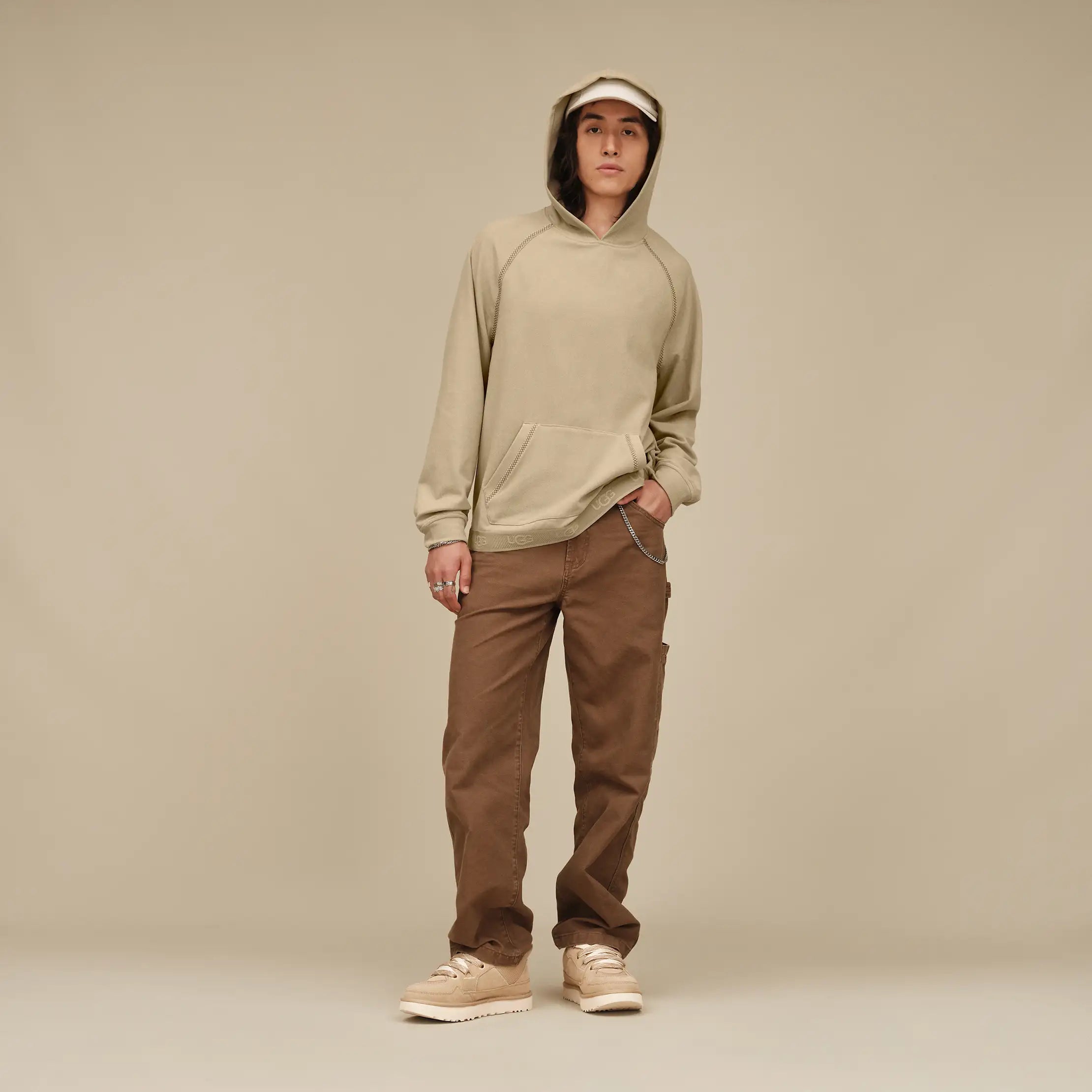 Ugg Marcellus Hoodie Cobble Grey
