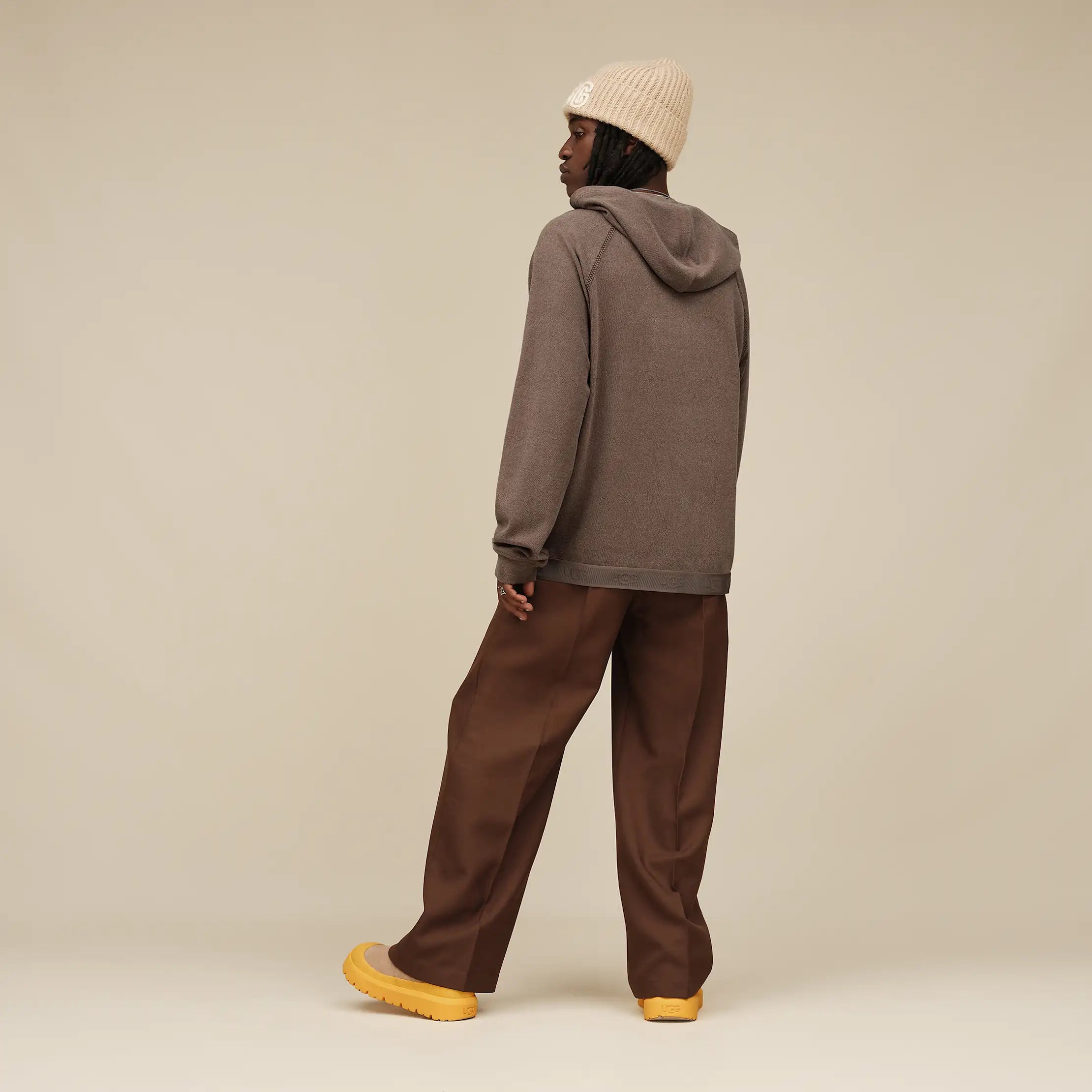 Ugg Marcellus Hoodie Oyster Brown