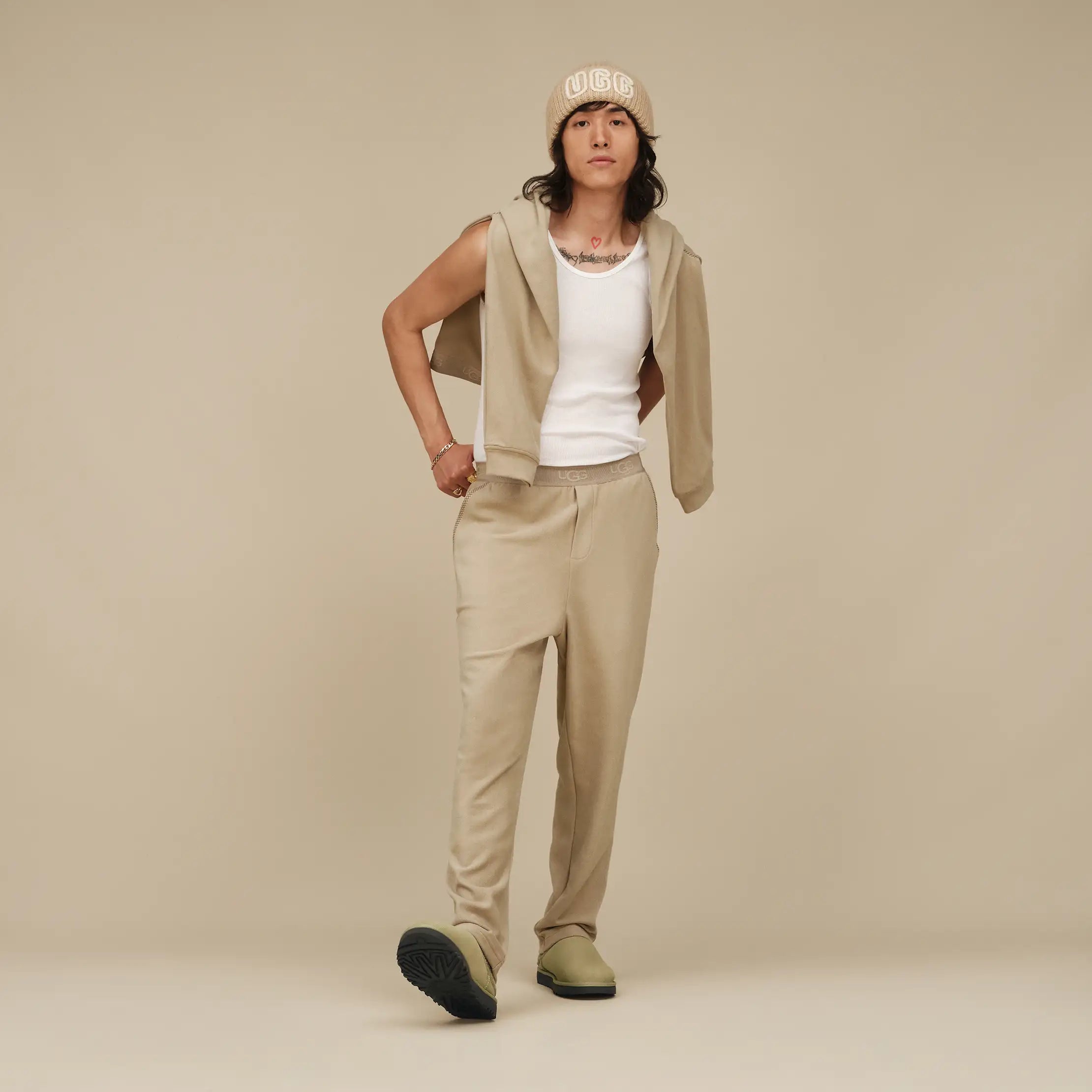 Ugg Evander Straight Leg Pant Cobble Grey