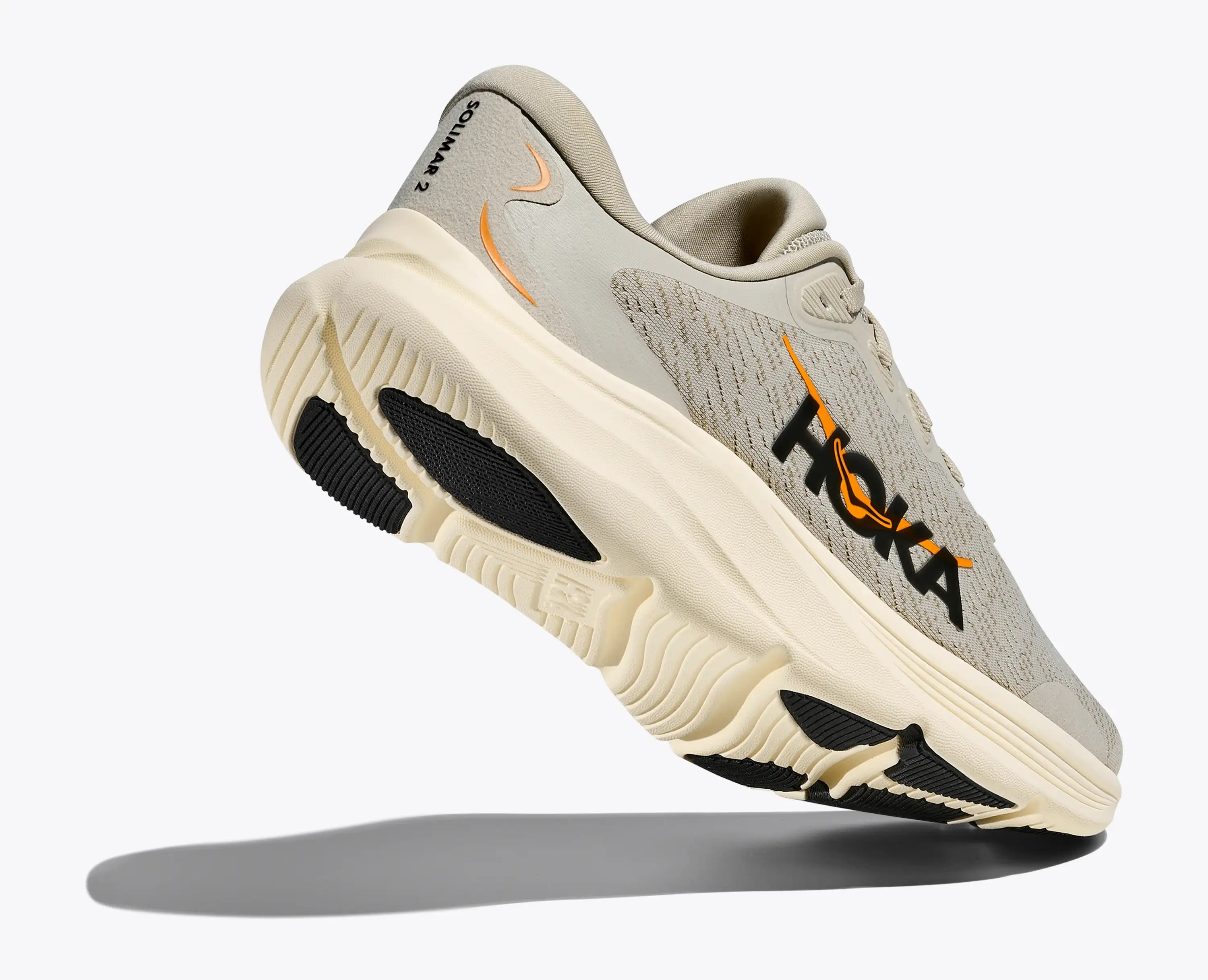 Hoka 'S Solimar 2 Oyster Mushroom Vintage Yellow