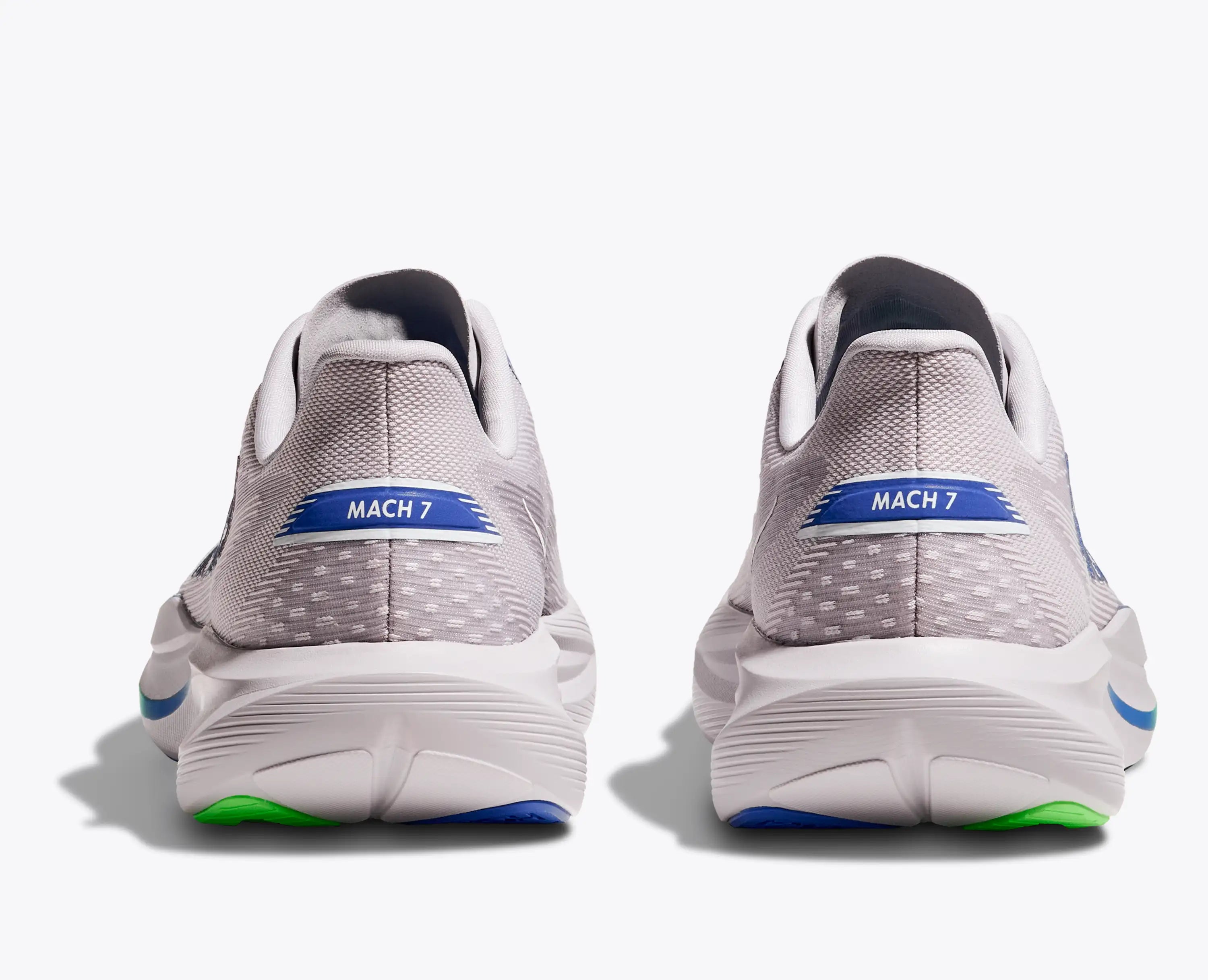 Hoka 'S Mach 7 Ash Grey Cobalt Blue