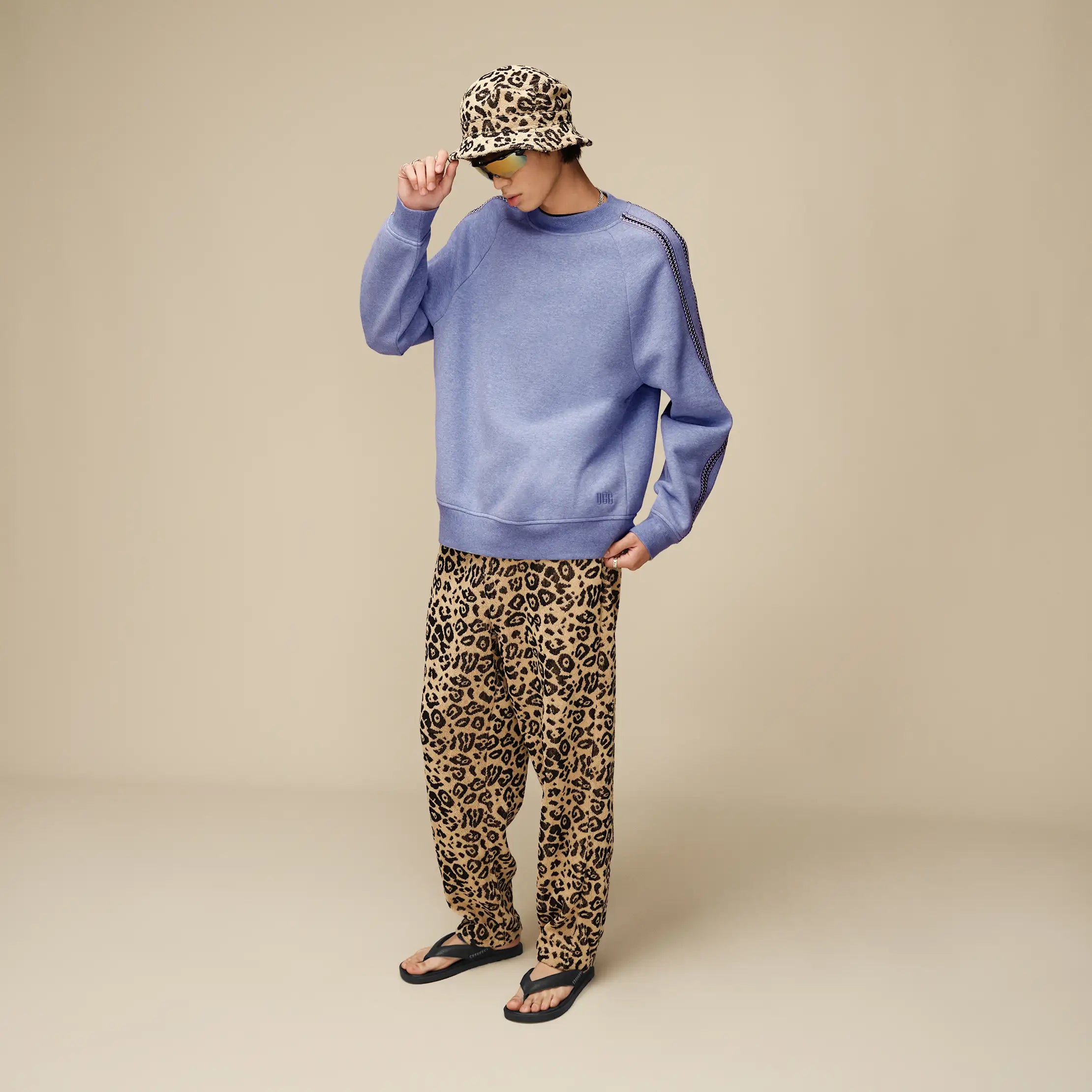 Ugg Tasman Crewneck Dusted Iris Heather