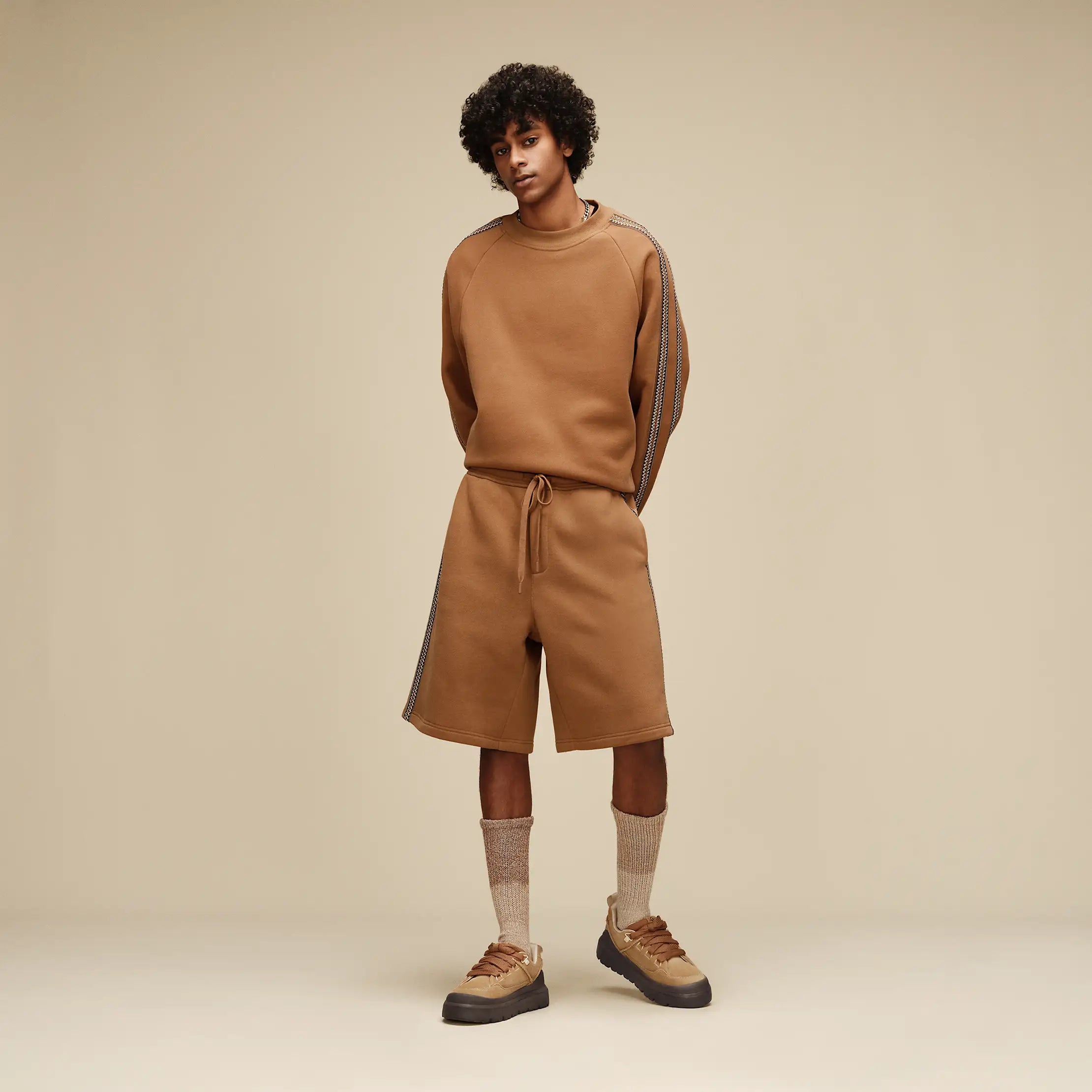 Ugg Jakoby Slouchy Sock Chestnut Multi