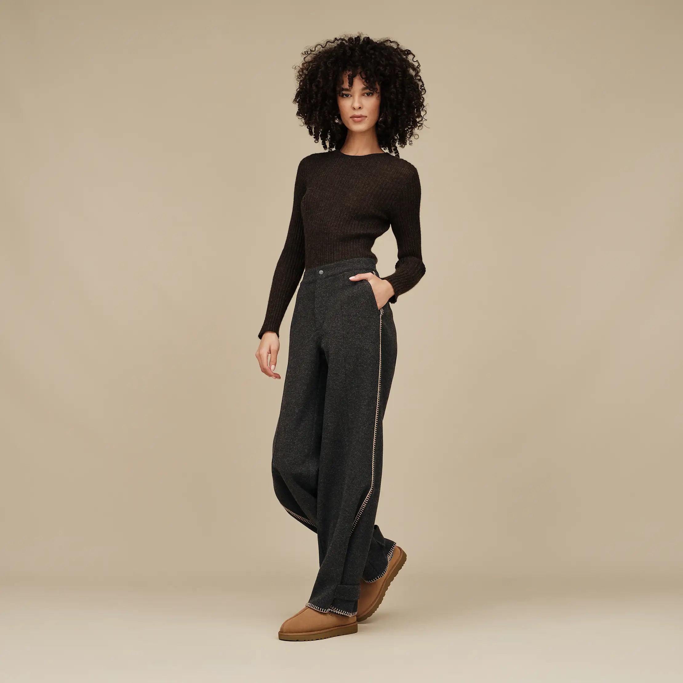 Ugg Rennie Pant Black Heather
