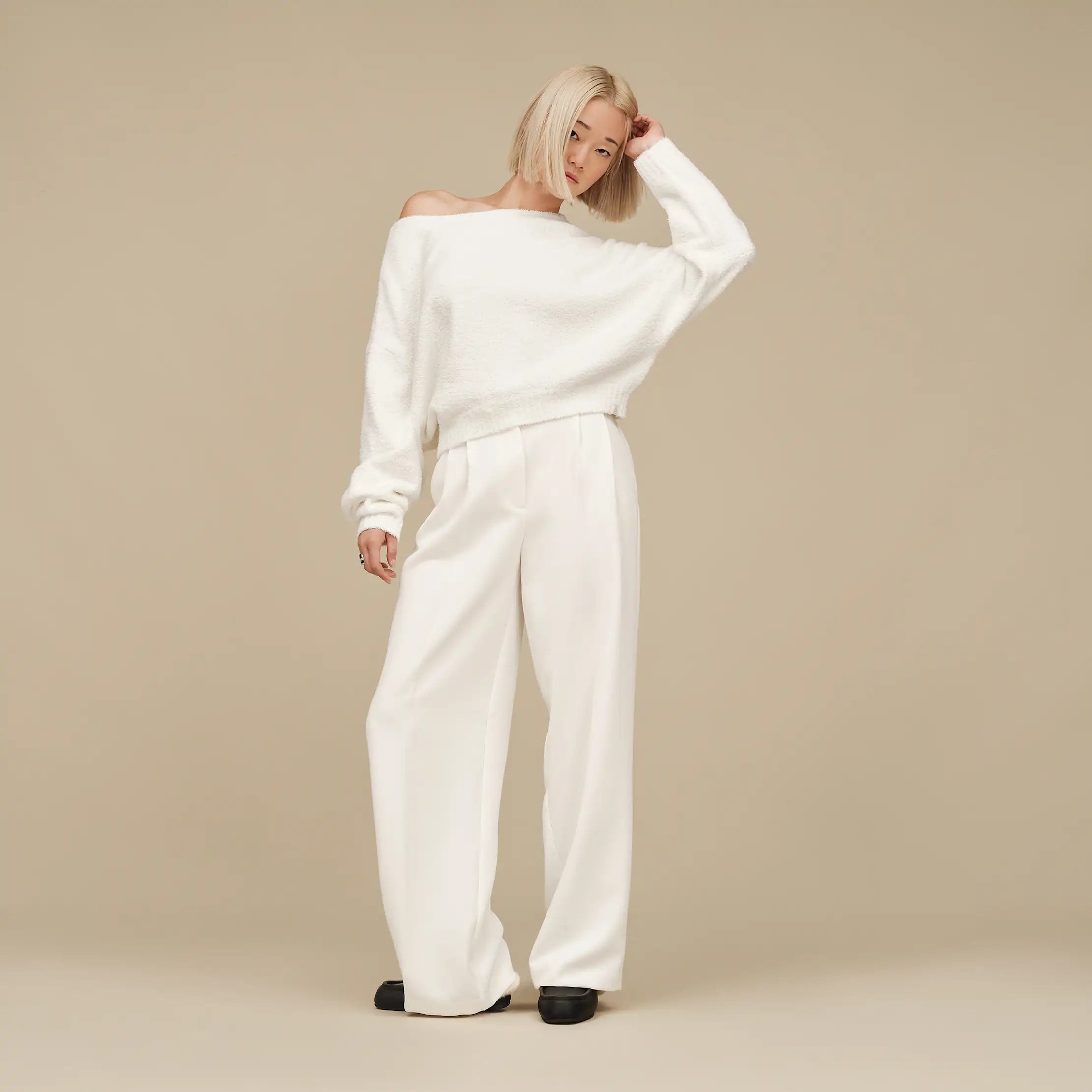 Ugg Novalie Slouchy Pullover Cream