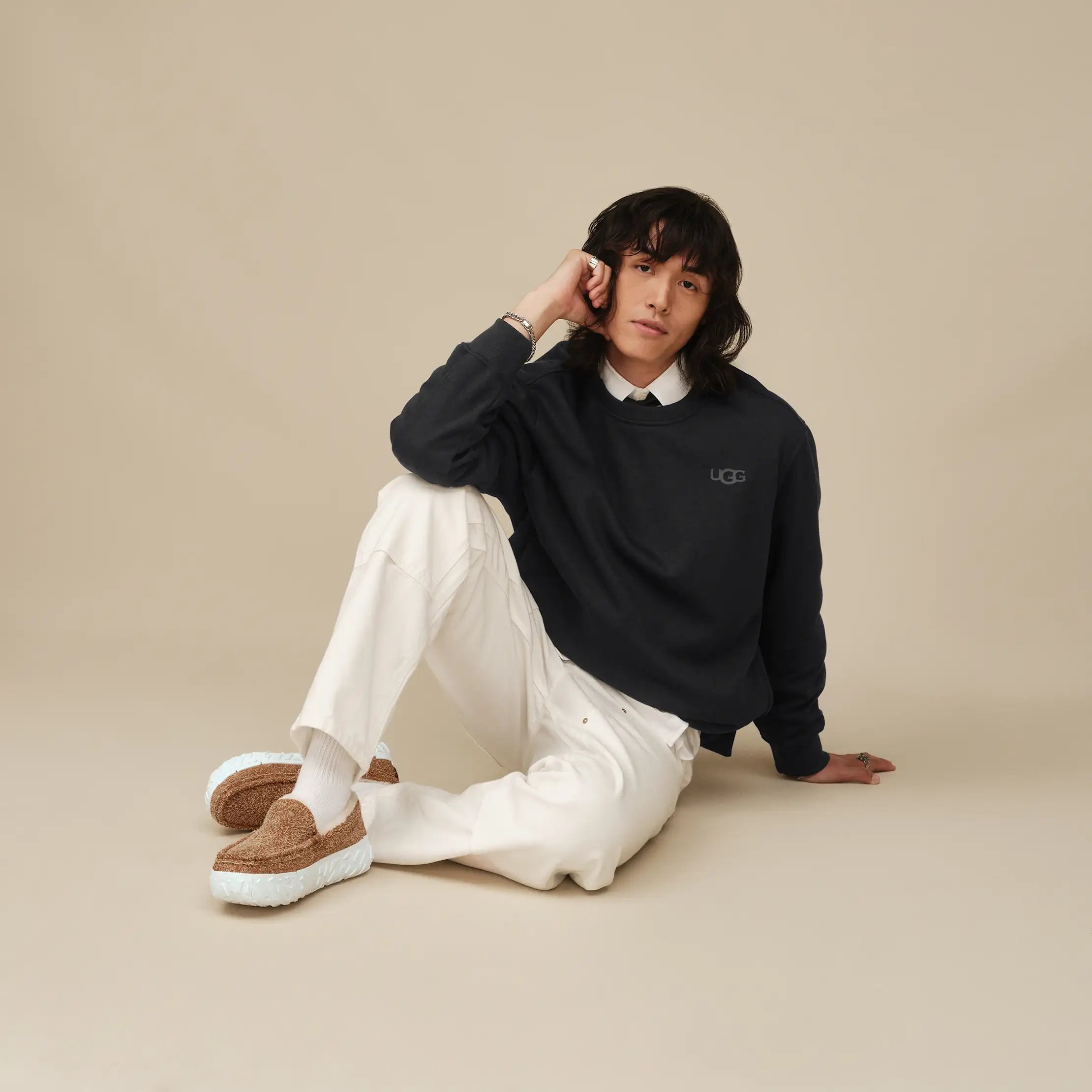 Ugg Nyles Crewneck Black