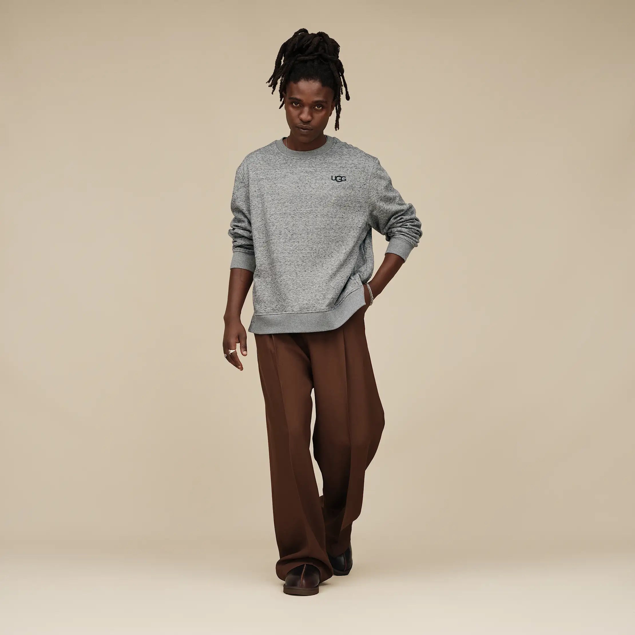 Ugg Nyles Crewneck Grey Heather