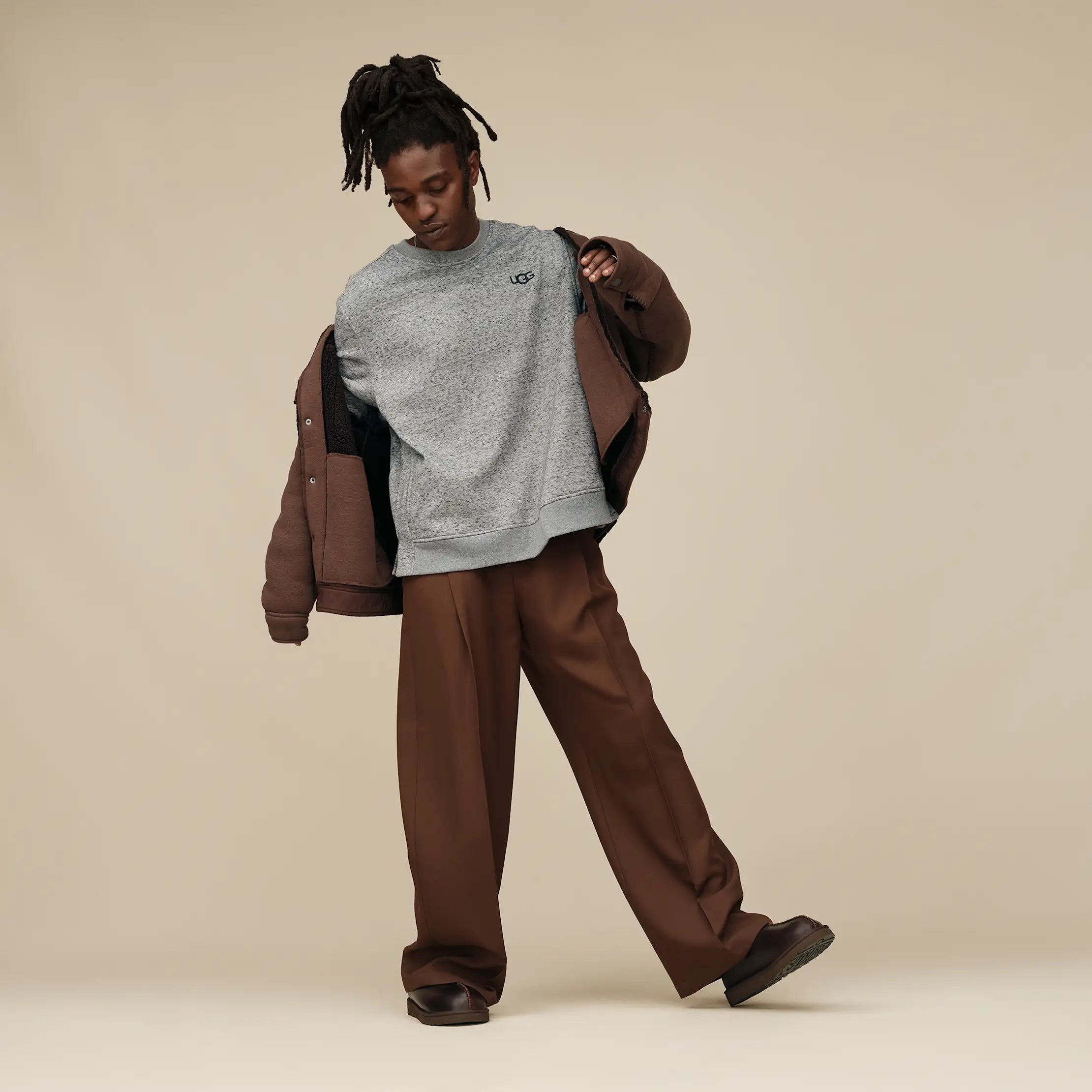 Ugg Nyles Crewneck Grey Heather