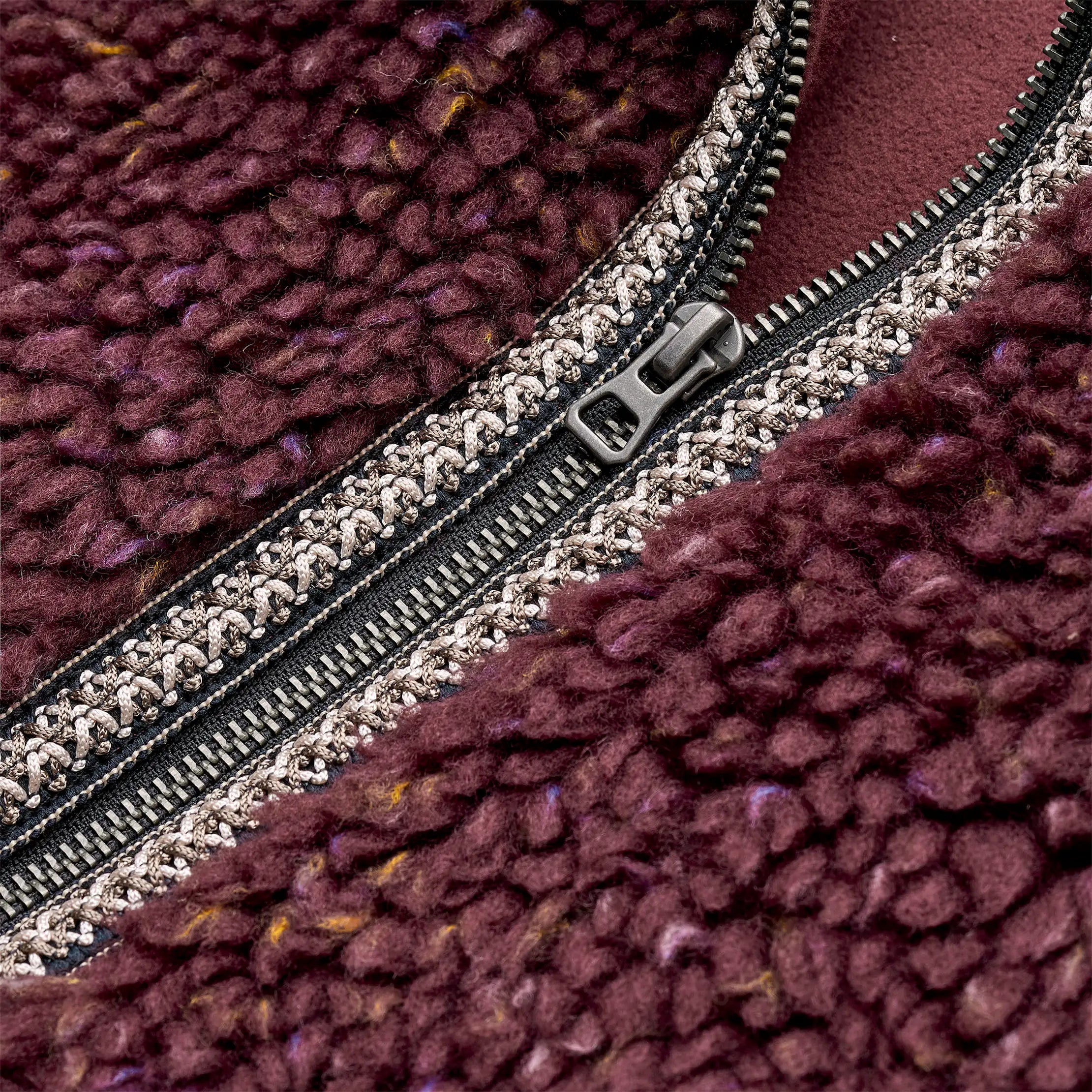 Ugg Uggbraid Confetti Half Zip Wild Grape