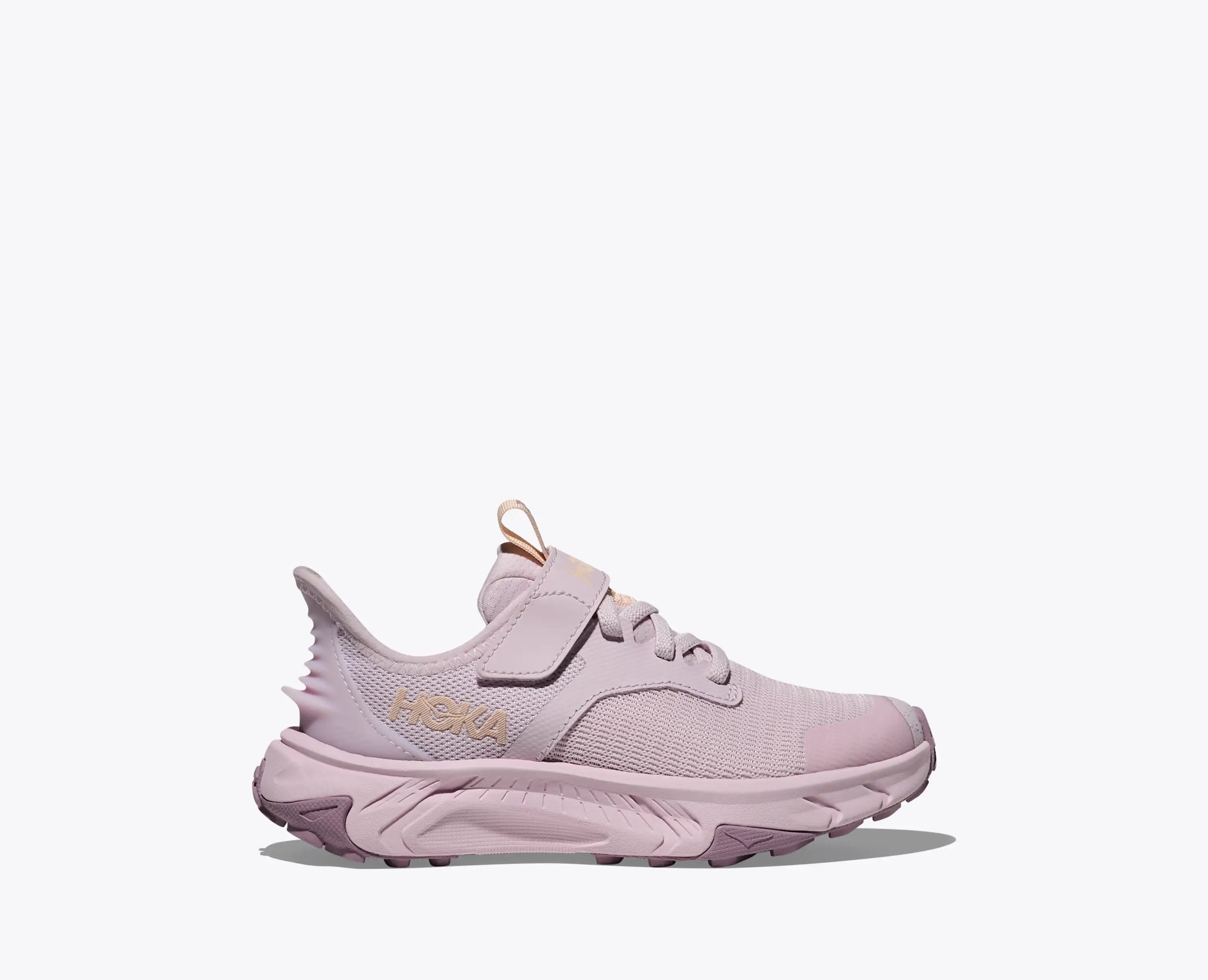 Hoka Little Kids Transport Freedom Lilac Cream Tangerine Glow