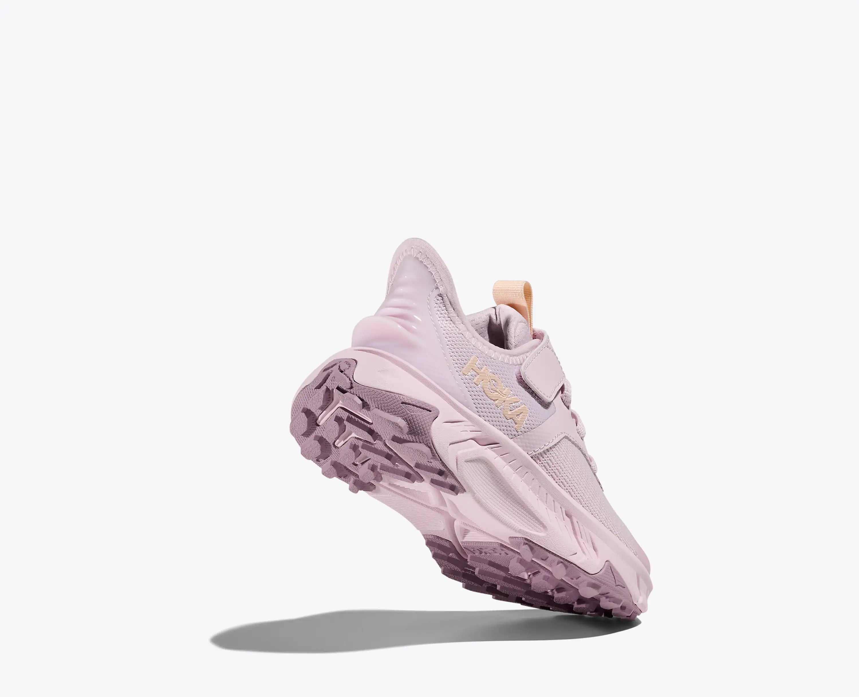 Hoka Little Kids Transport Freedom Lilac Cream Tangerine Glow