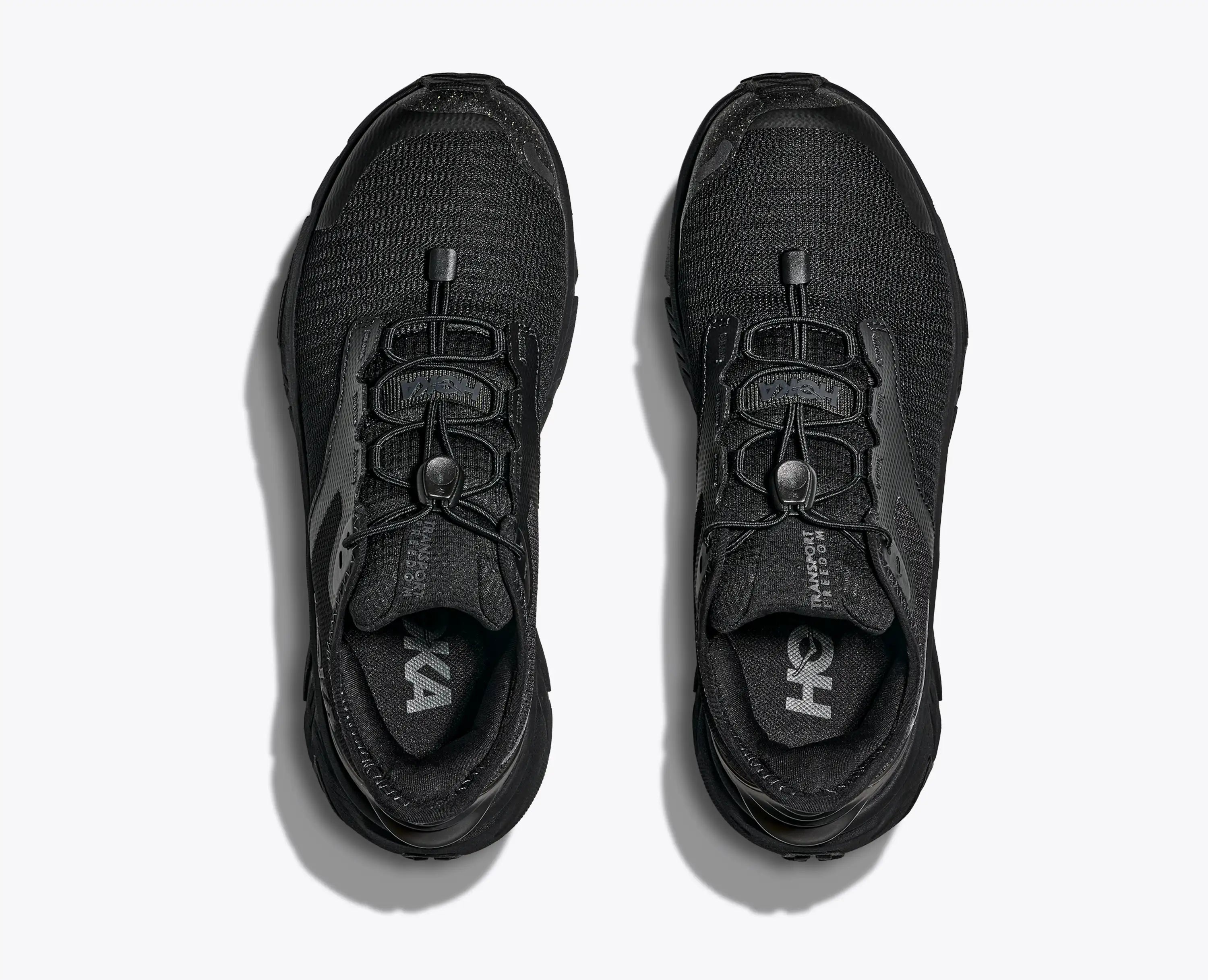 Hoka Big Kids Transport Freedom Black Black