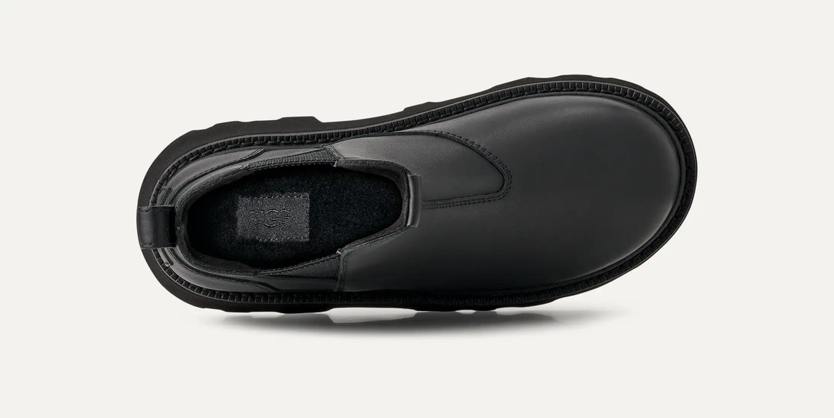 Ugg Chelsea Lug Leather Black