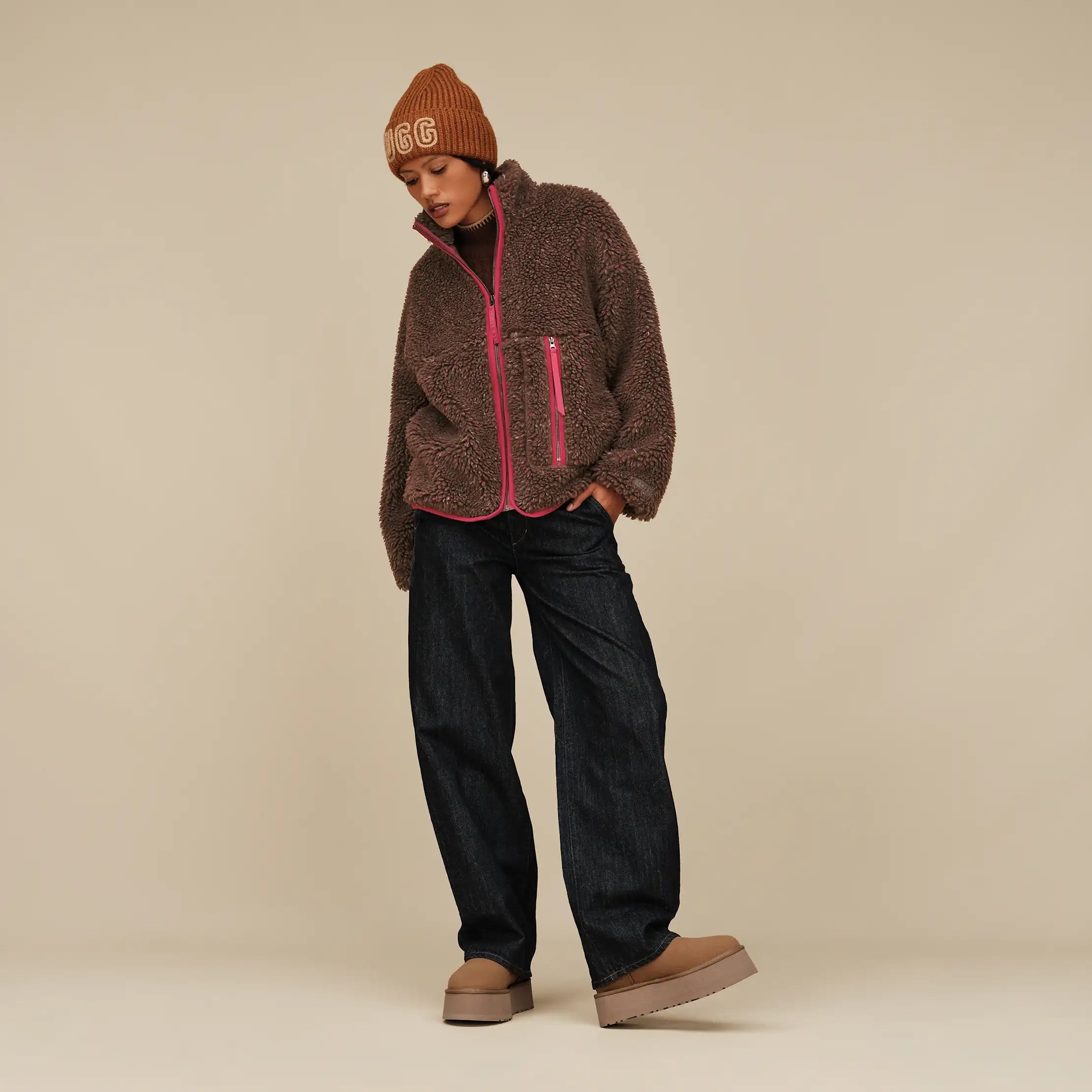 Ugg Marlene Confetti Jacket Cola