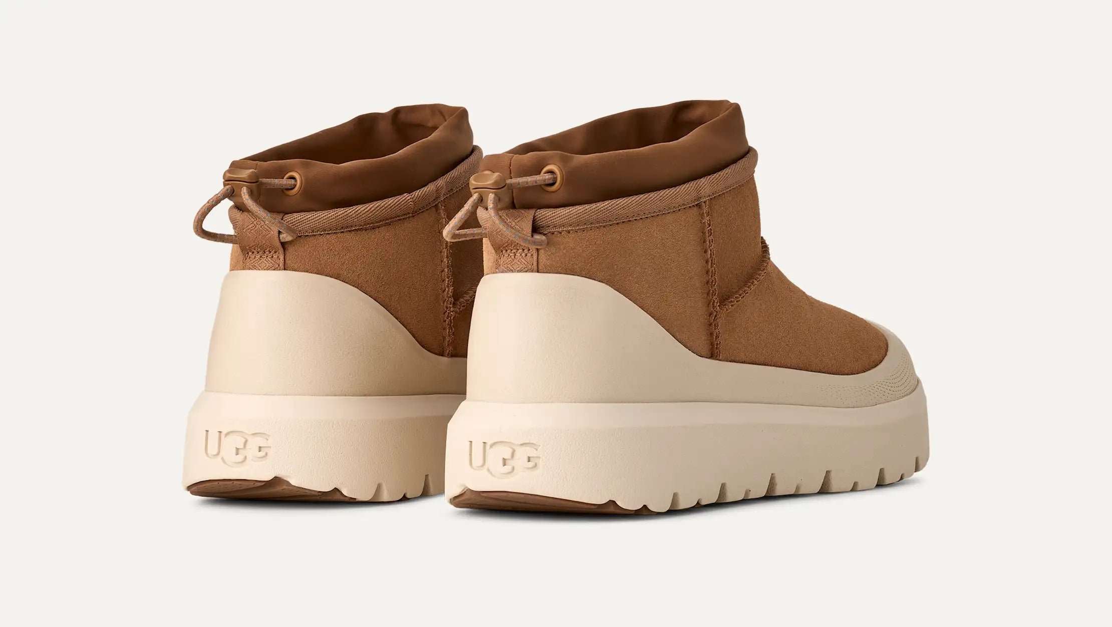 Ugg AllGender Classic Ultra Mini Weather Hybrid Chestnut / Whitecap