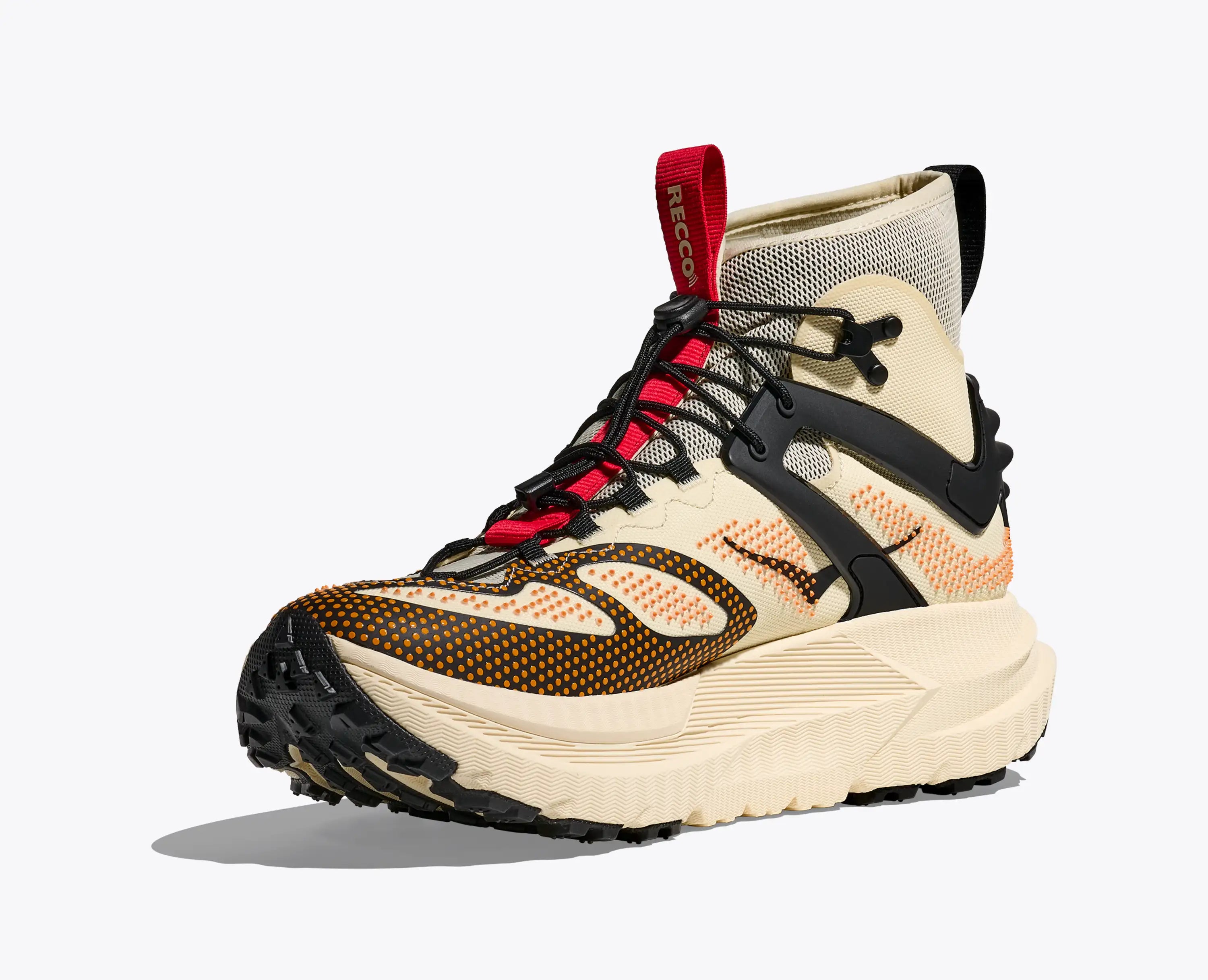 Hoka Mafate X Hike Vintage Yellow Black