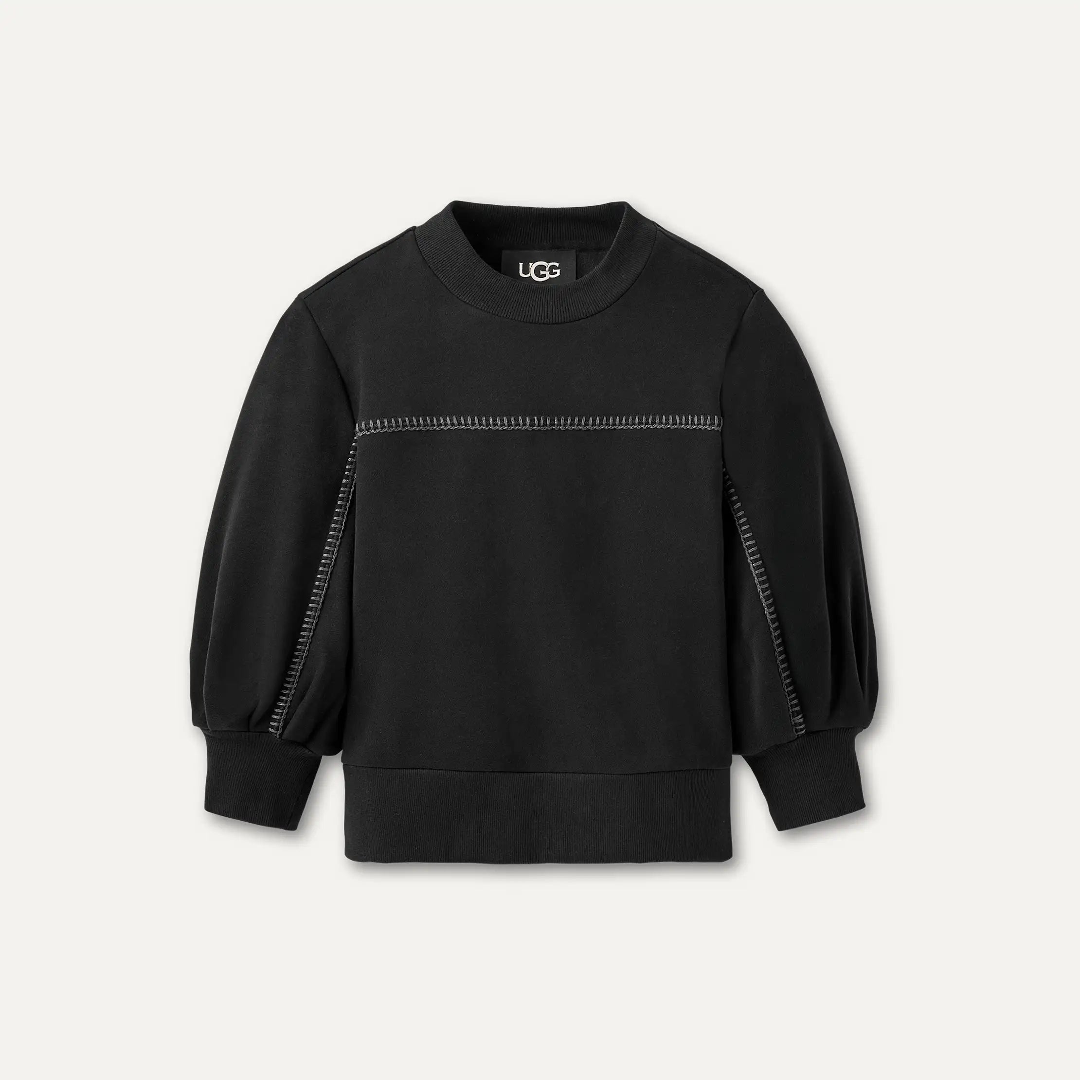 Ugg Classic Puff Sleeve Top Black